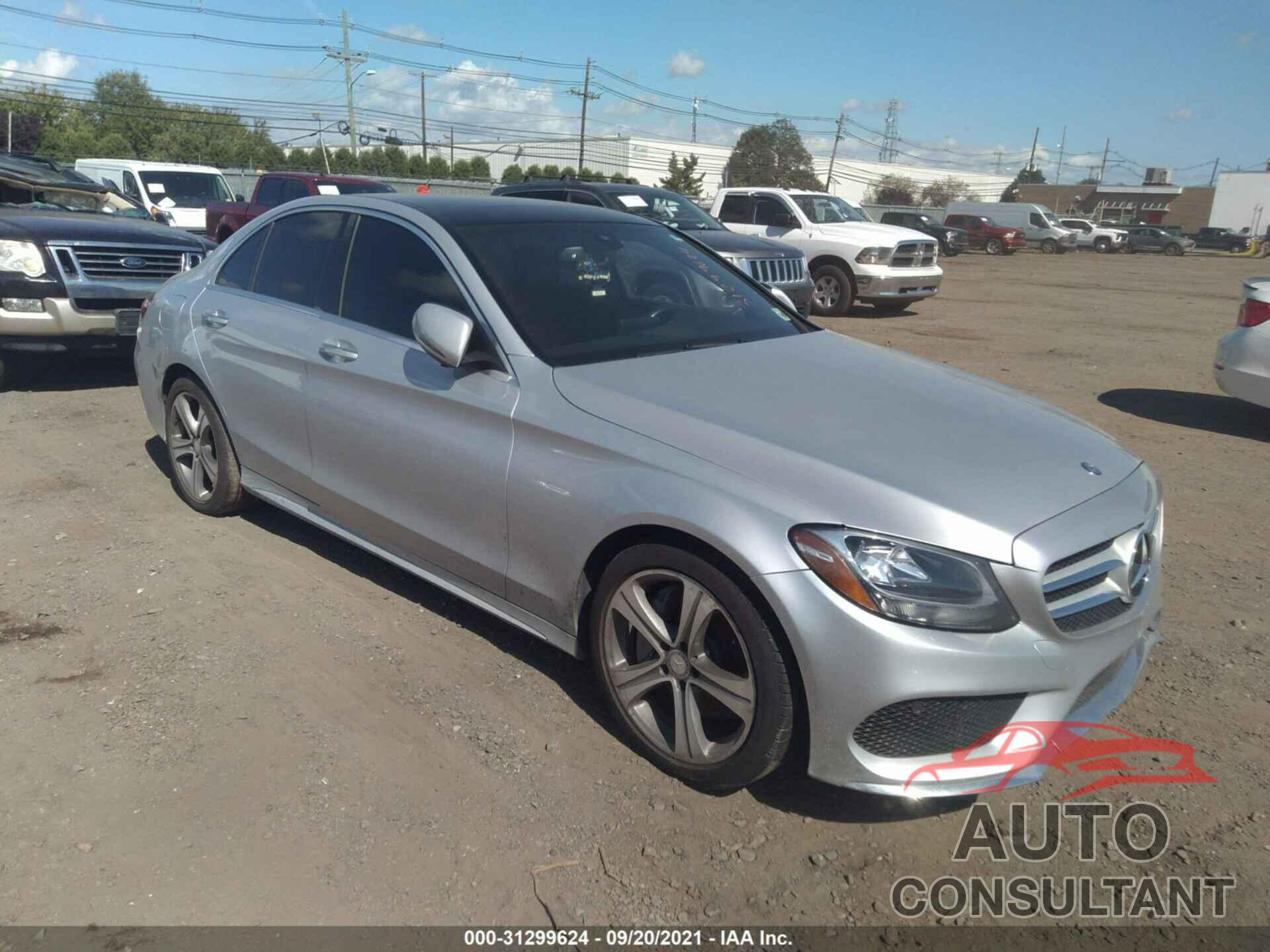 MERCEDES-BENZ C-CLASS 2016 - 55SWF4KB6GU111483