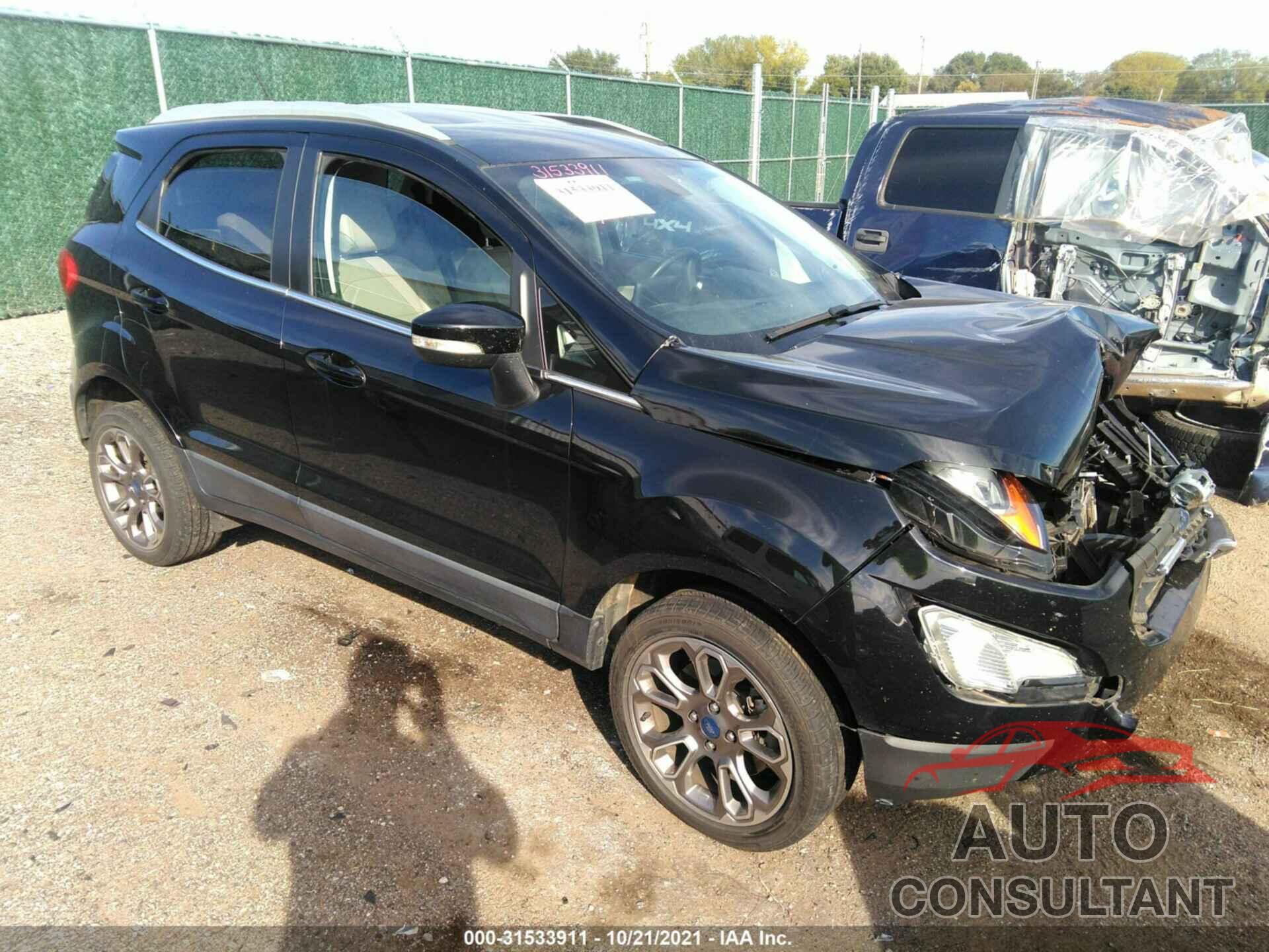 FORD ECOSPORT 2018 - MAJ6P1WLXJC211824