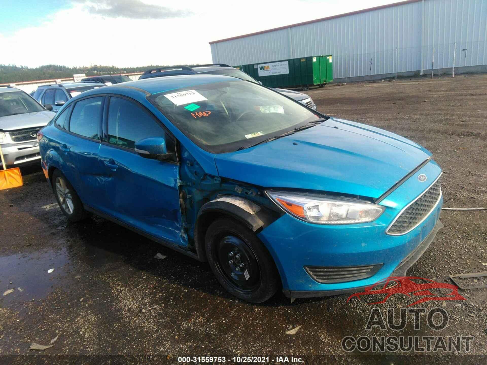 FORD FOCUS 2016 - 1FADP3F21GL379757
