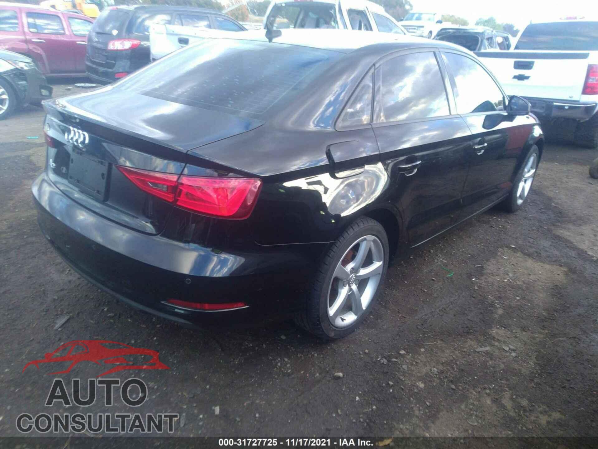 AUDI A3 2016 - WAUA7GFF3G1040739