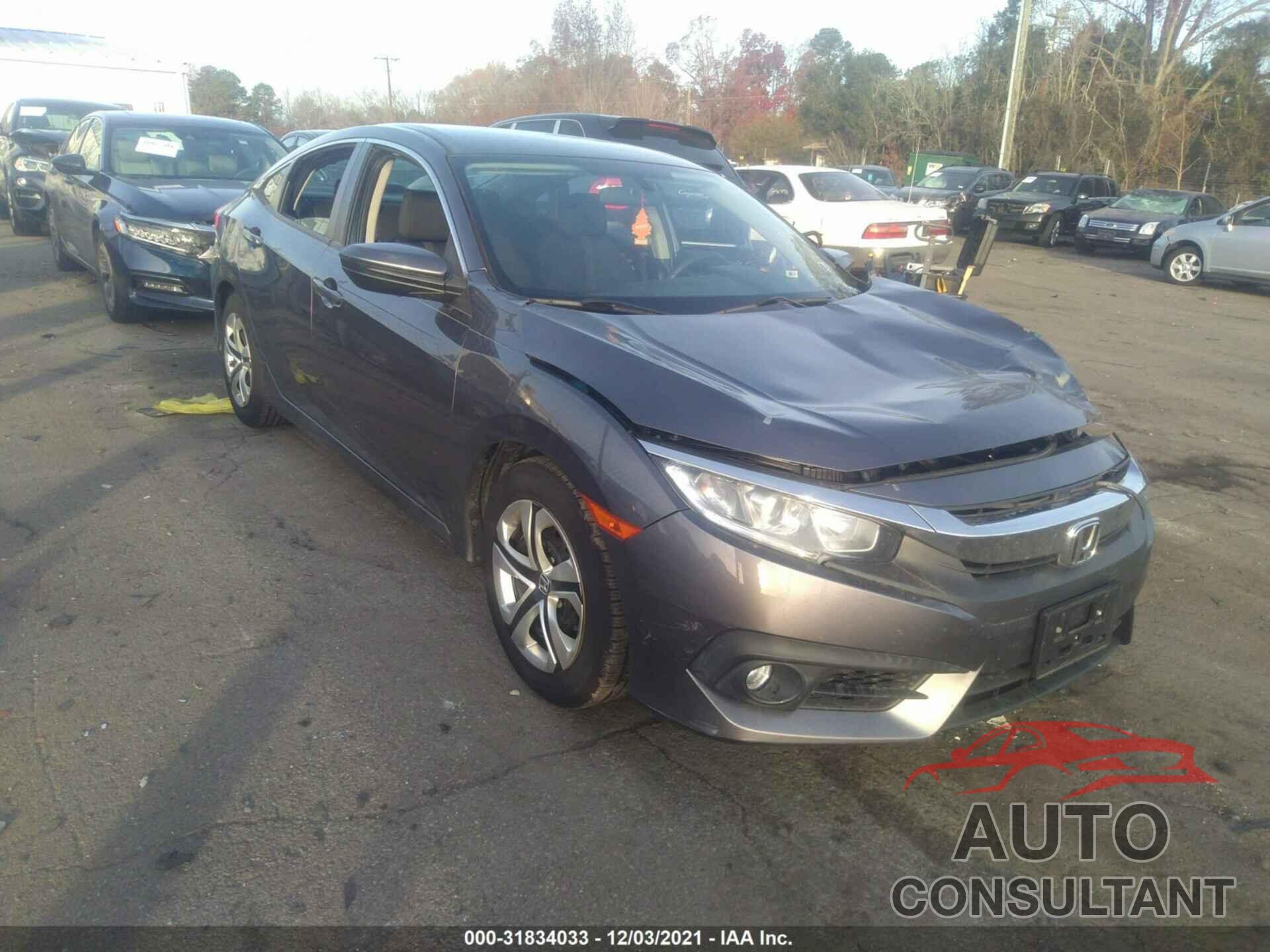 HONDA CIVIC SEDAN 2016 - 19XFC2F5XGE019057