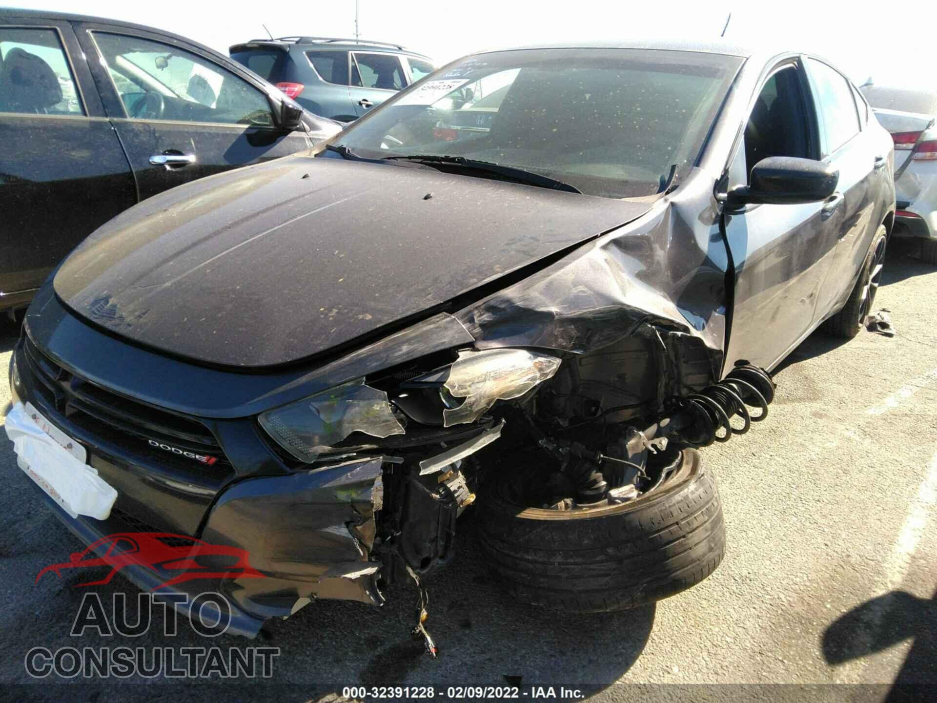 DODGE DART 2016 - 1C3CDFBB9GD540098