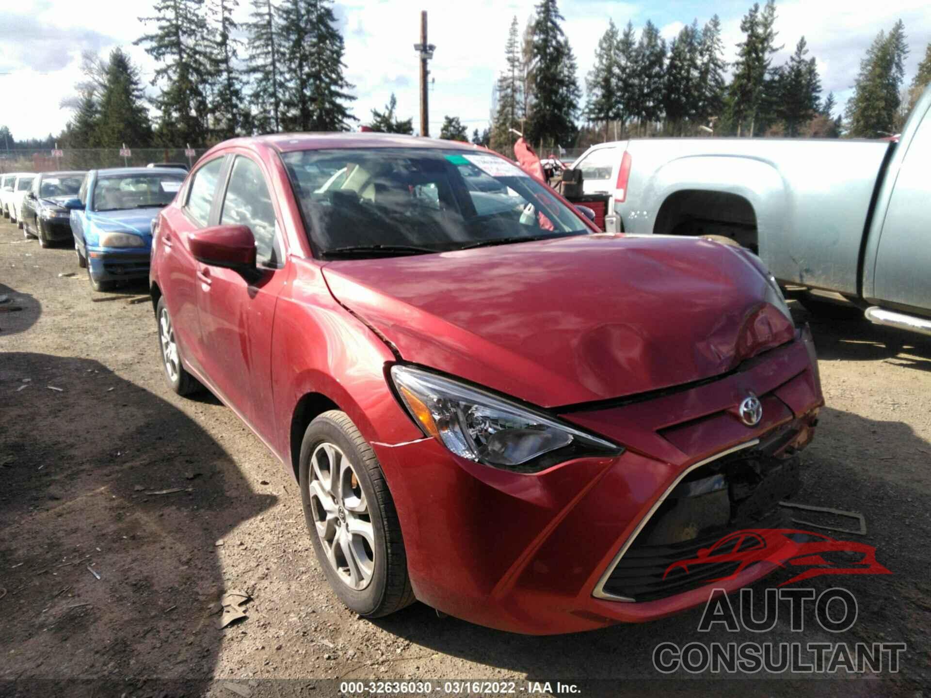 TOYOTA YARIS IA 2017 - 3MYDLBYV5HY168594