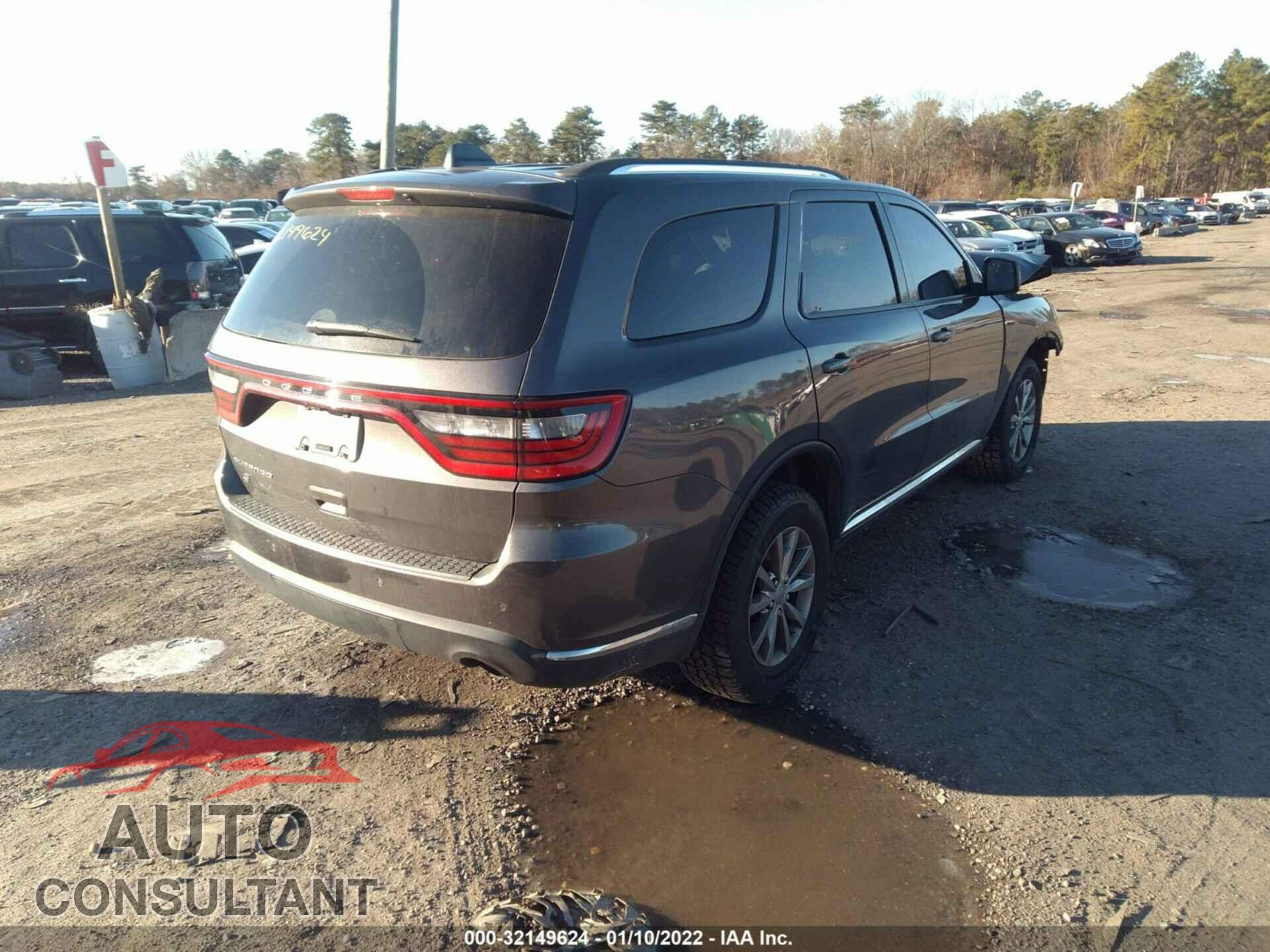 DODGE DURANGO 2018 - 1C4RDJAG3JC161147