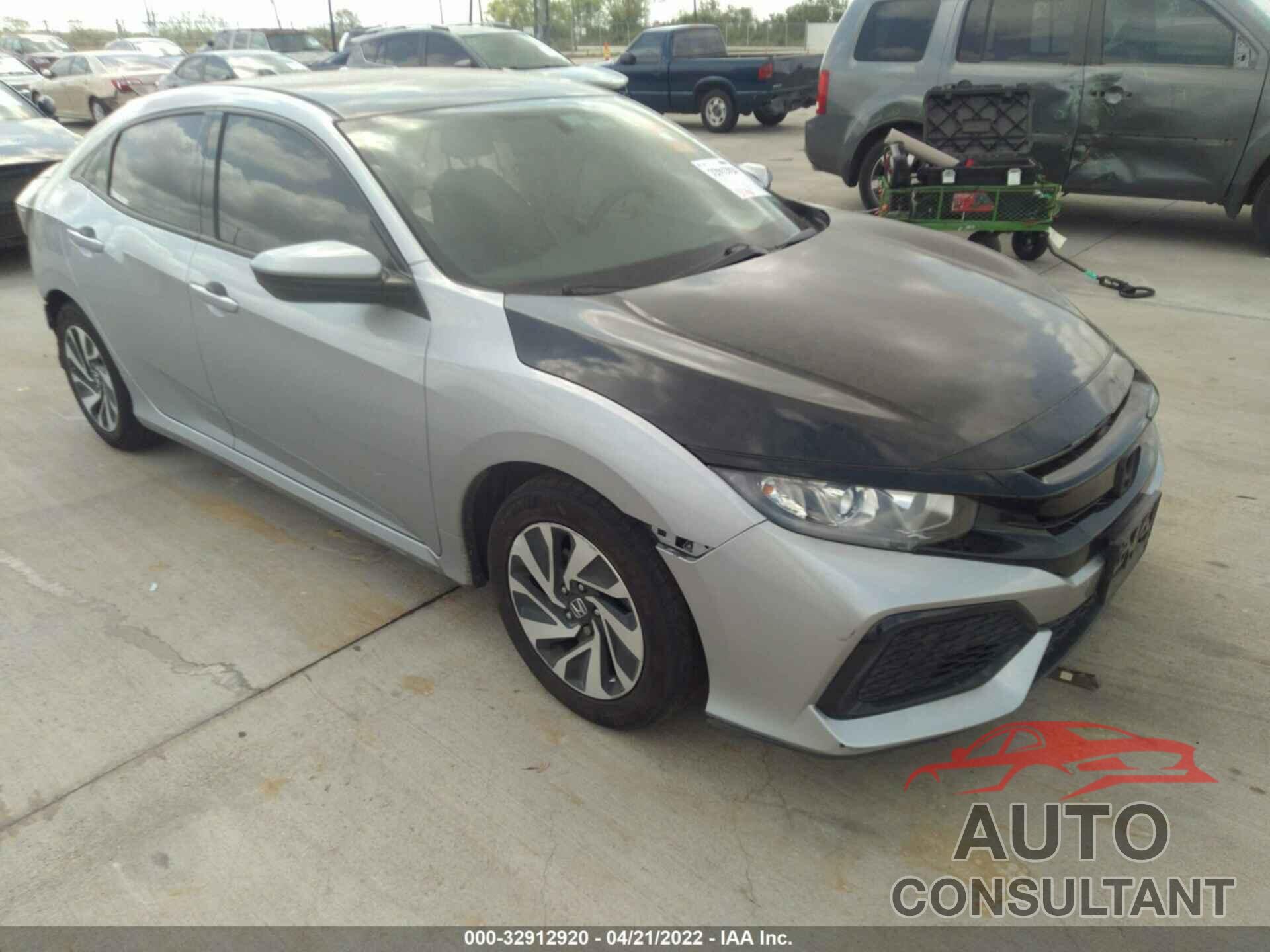HONDA CIVIC HATCHBACK 2018 - SHHFK7H23JU238591