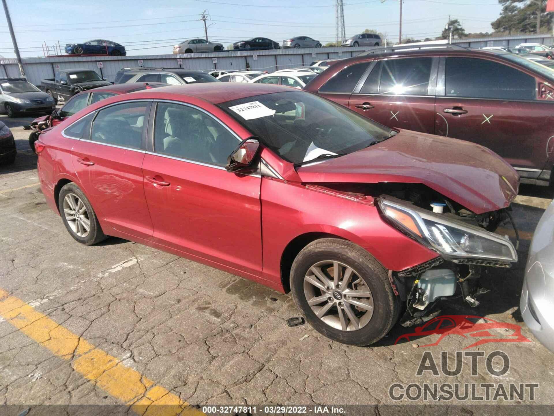 HYUNDAI SONATA 2017 - 5NPE24AF0HH474037