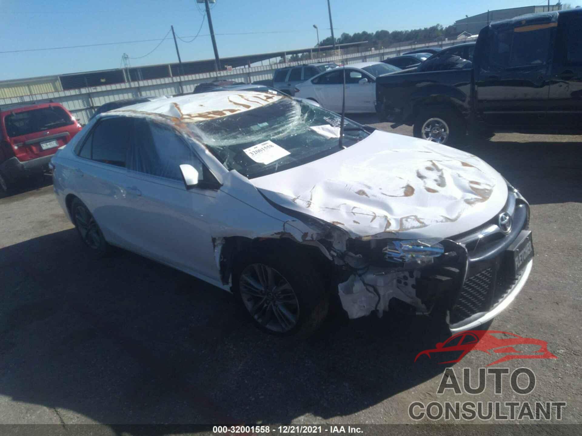 TOYOTA CAMRY 2017 - 4T1BF1FK7HU658162