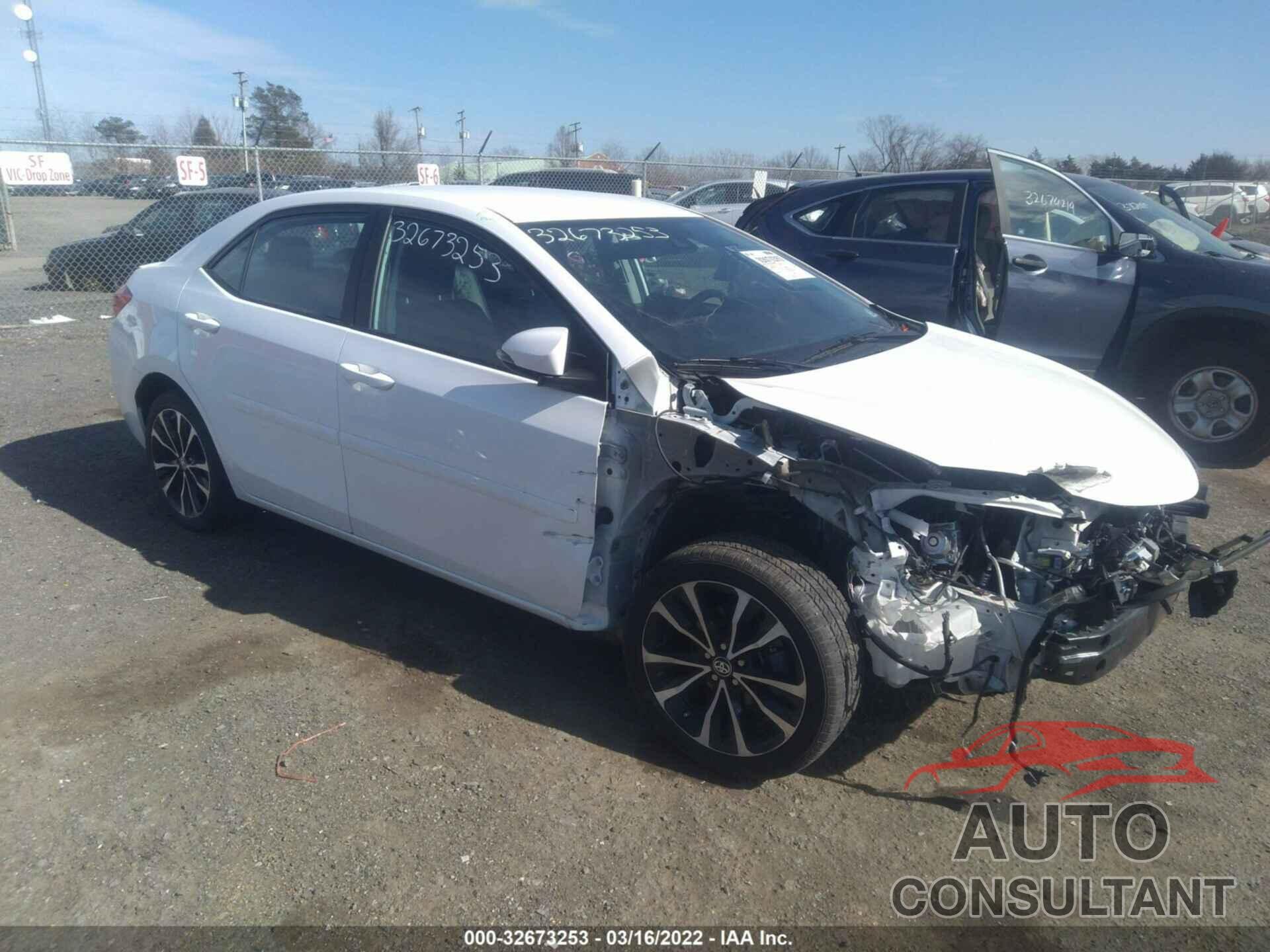 TOYOTA COROLLA 2019 - 2T1BURHE0KC163662