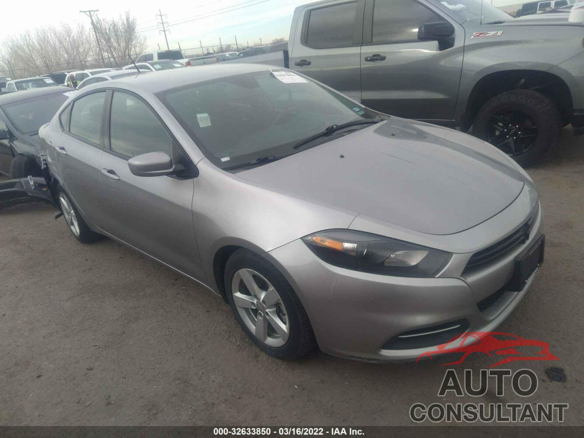 DODGE DART 2016 - 1C3CDFBA1GD604707