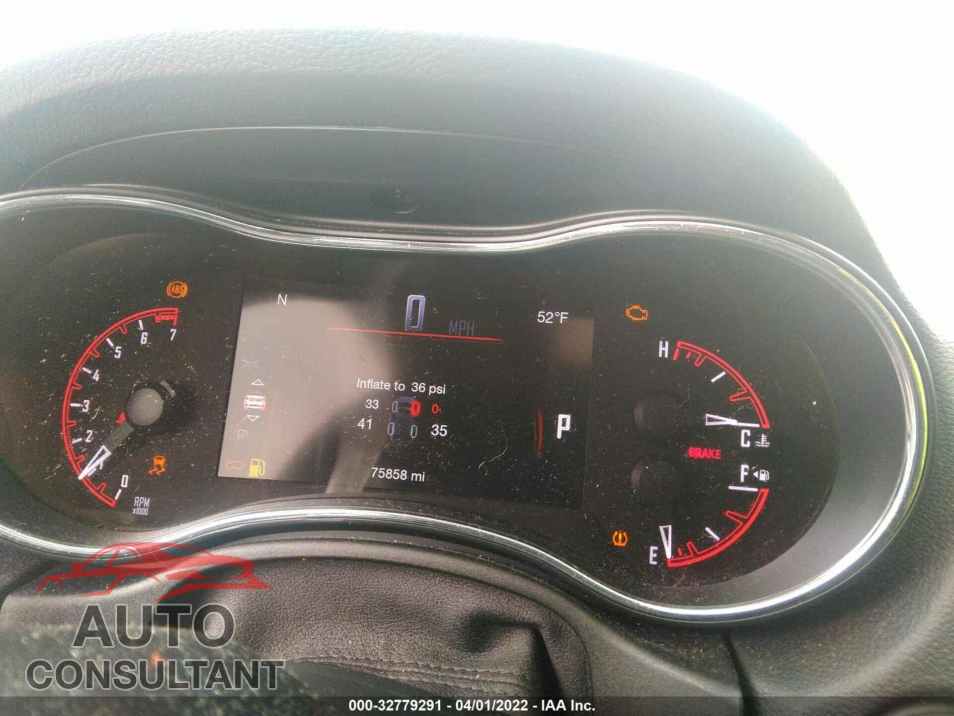 DODGE DURANGO 2017 - 1C4RDJAG2HC690857