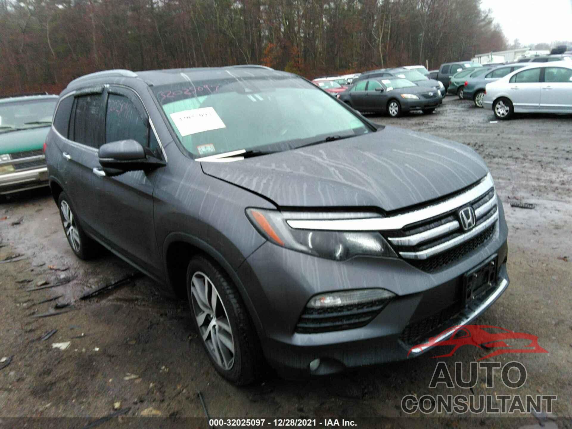 HONDA PILOT 2016 - 5FNYF6H94GB057918
