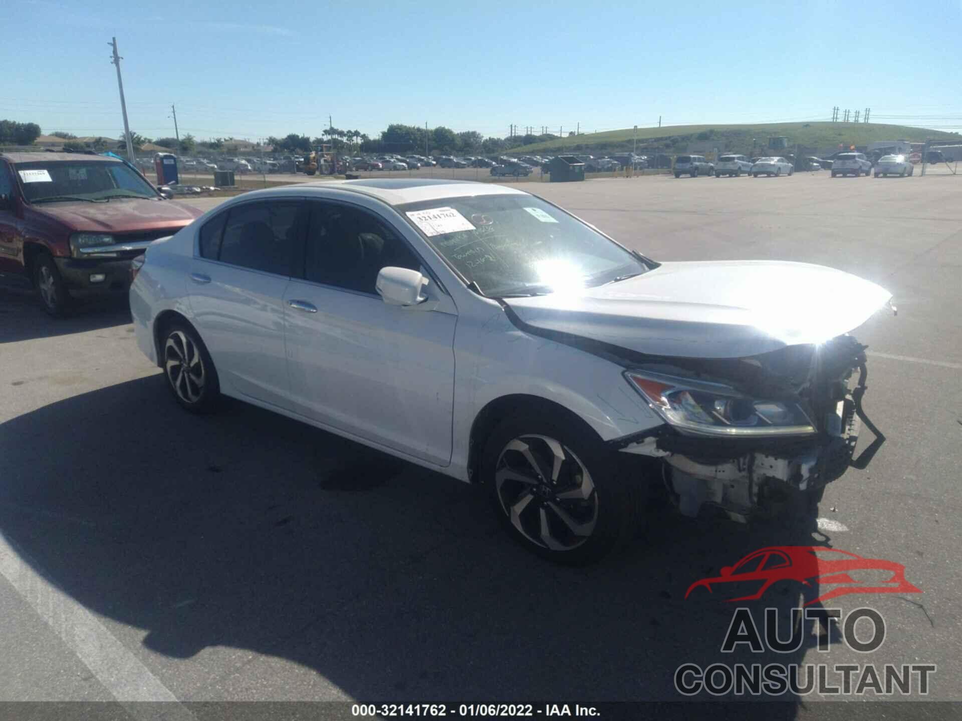 HONDA ACCORD SEDAN 2016 - 1HGCR2F74GA211310