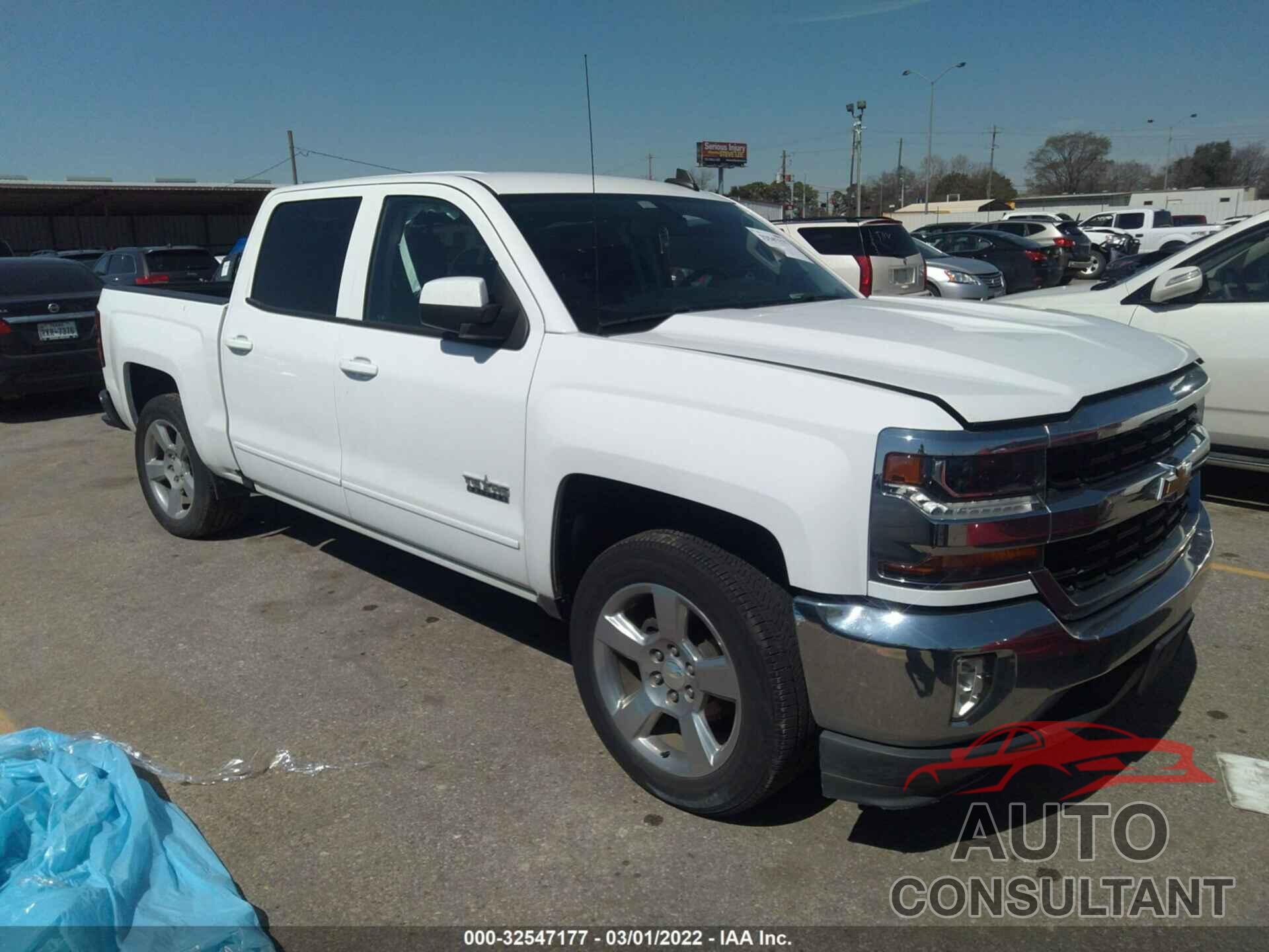 CHEVROLET SILVERADO 1500 2018 - 3GCPCREC0JG350416