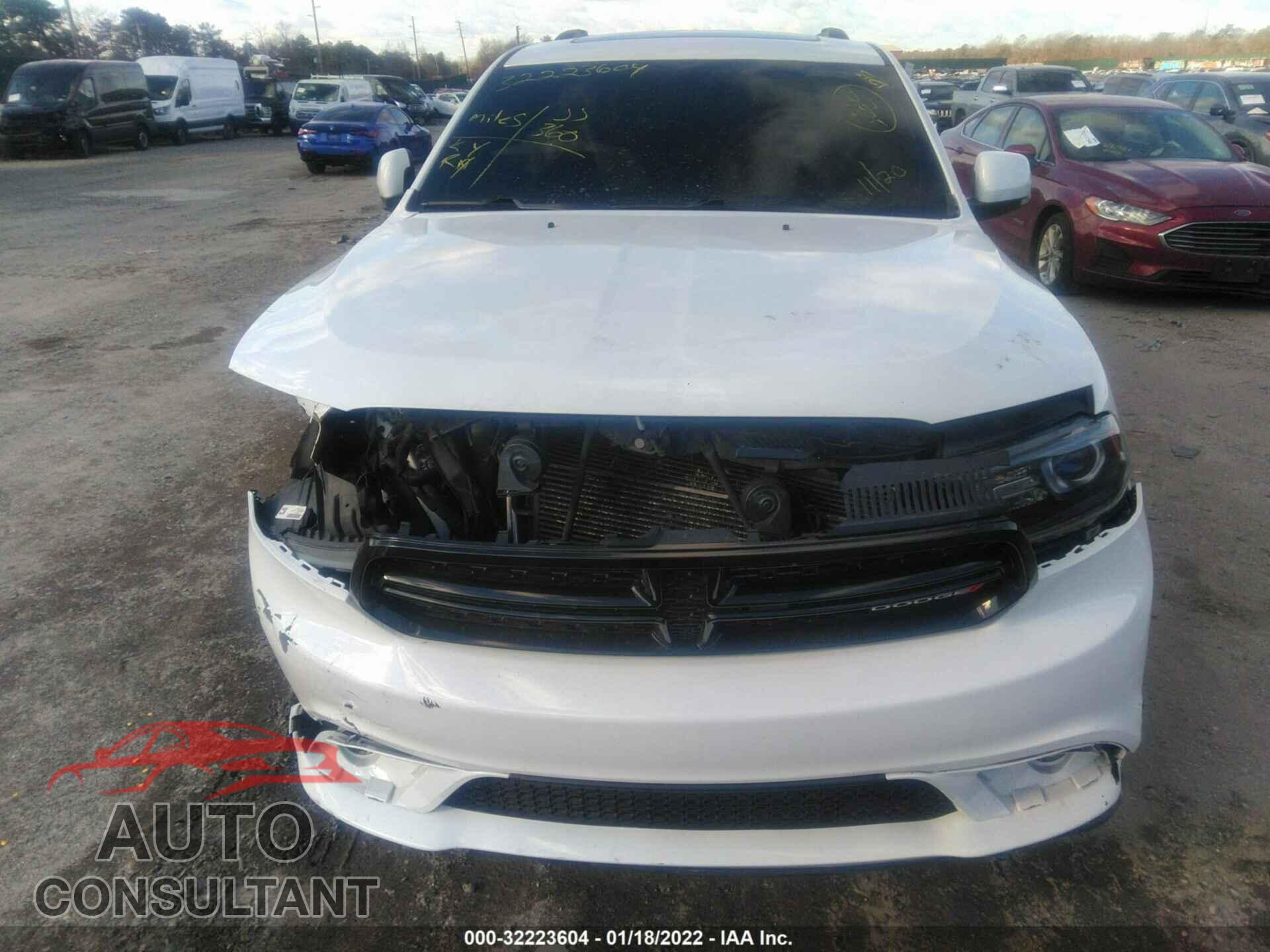 DODGE DURANGO 2017 - 1C4RDJDG6HC924056