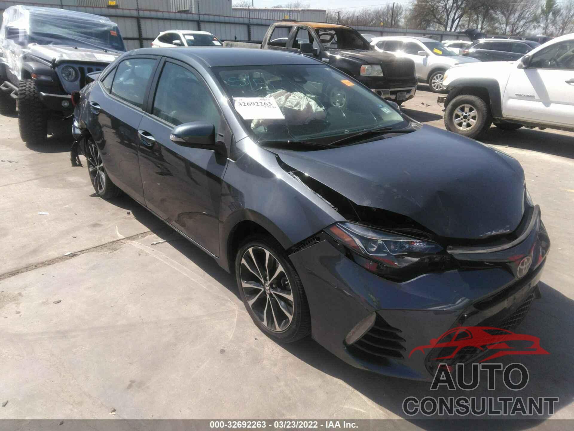 TOYOTA COROLLA 2018 - 5YFBURHE9JP761604