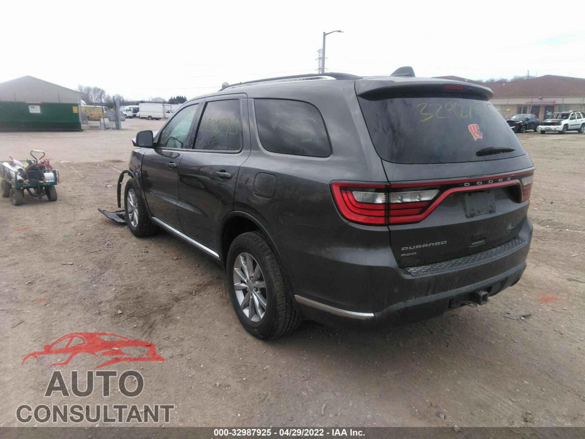 DODGE DURANGO 2017 - 1C4RDJAG7HC606516