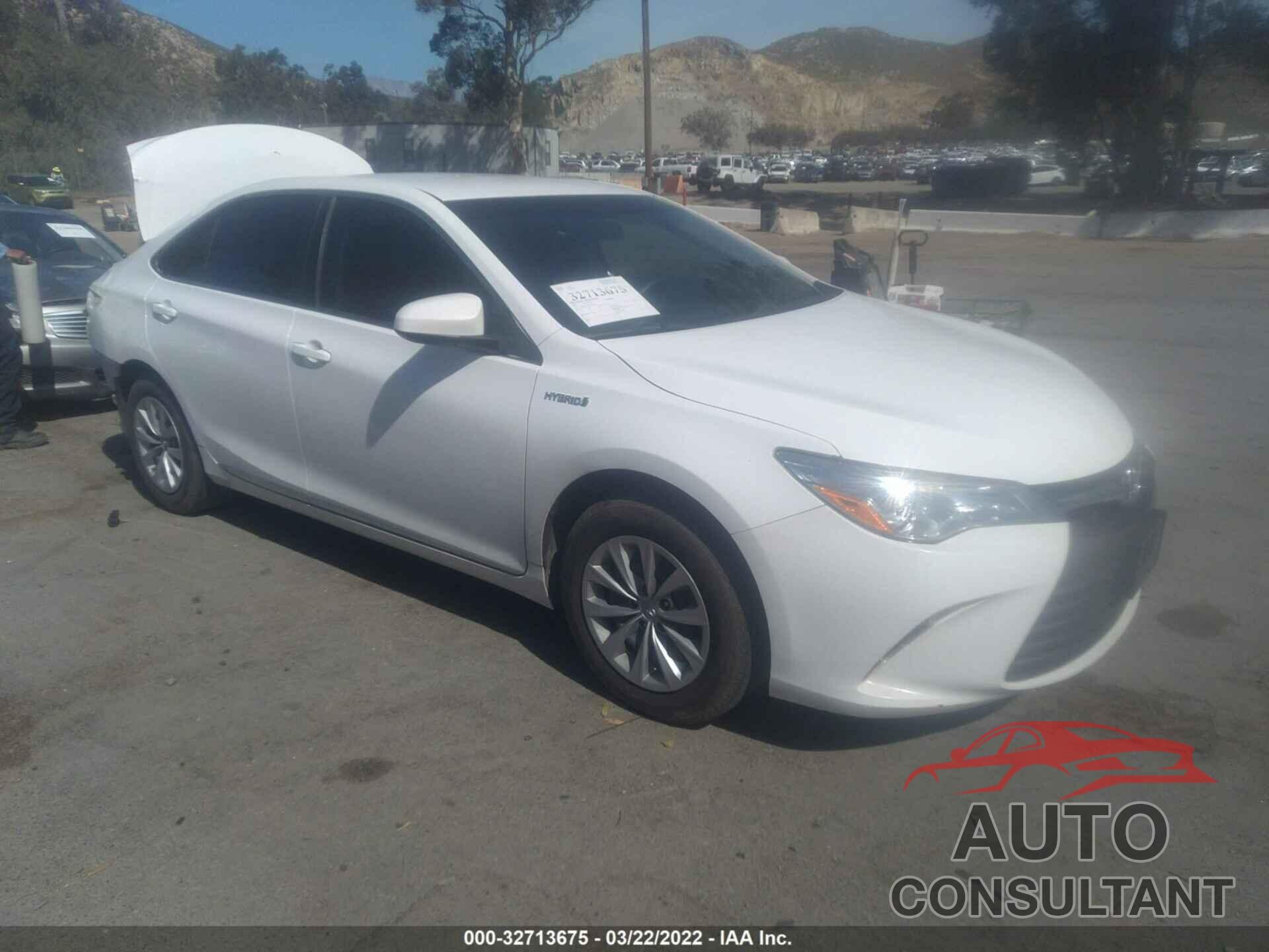 TOYOTA CAMRY 2017 - 4T1BD1FK4HU207101