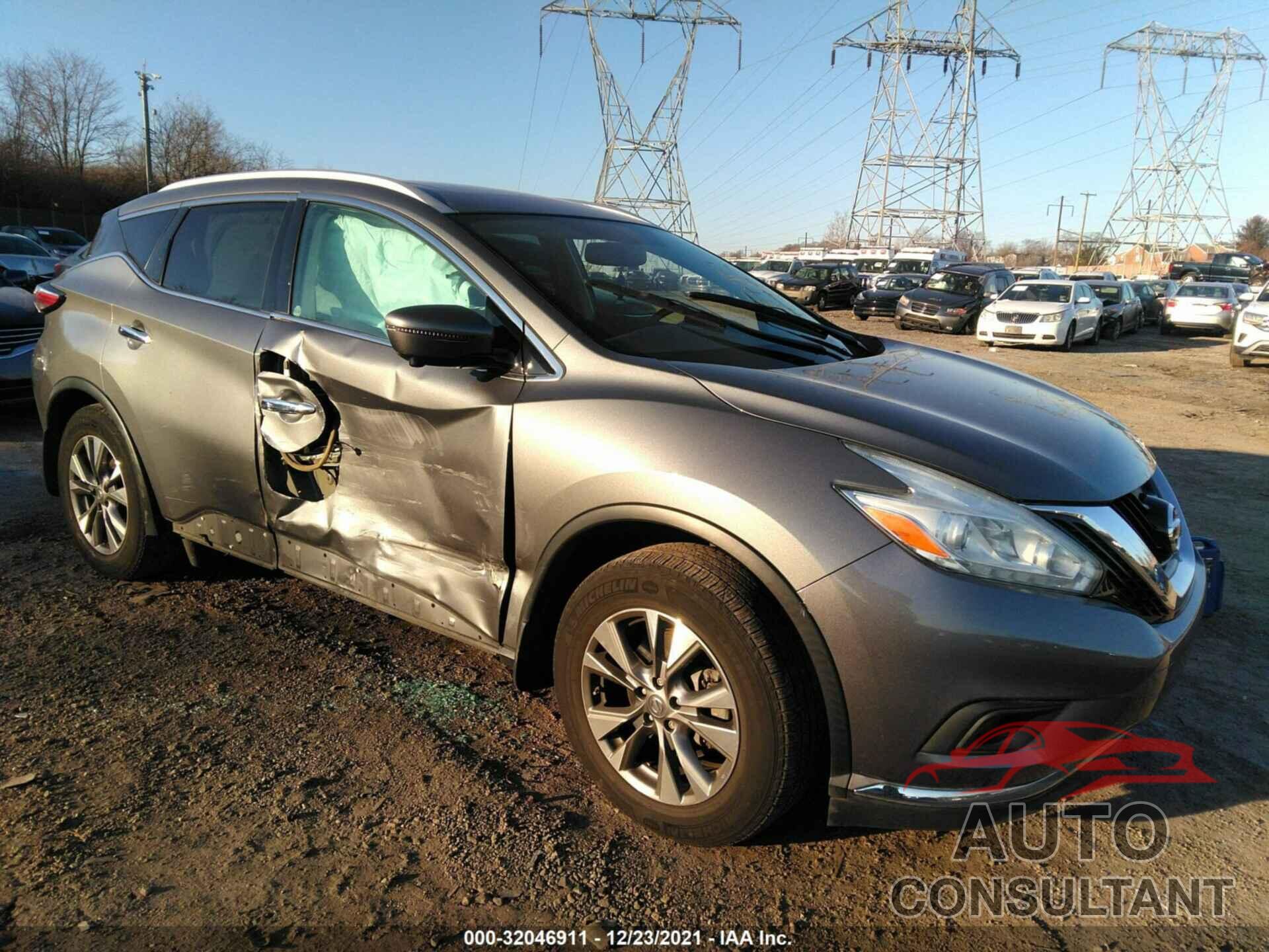 NISSAN MURANO 2017 - 5N1AZ2MH9HN186086