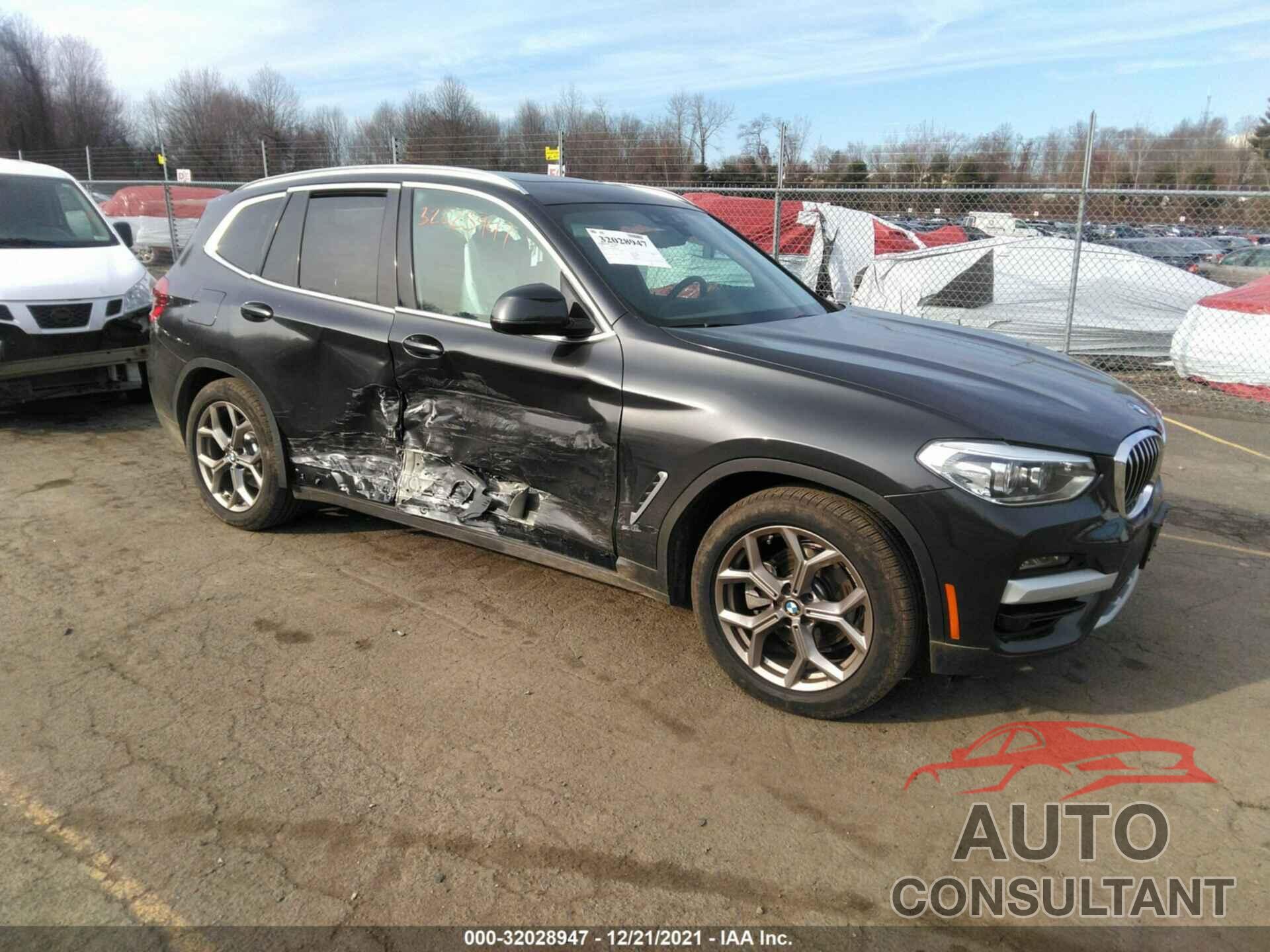 BMW X3 2021 - 5UXTS1C03M9G71948