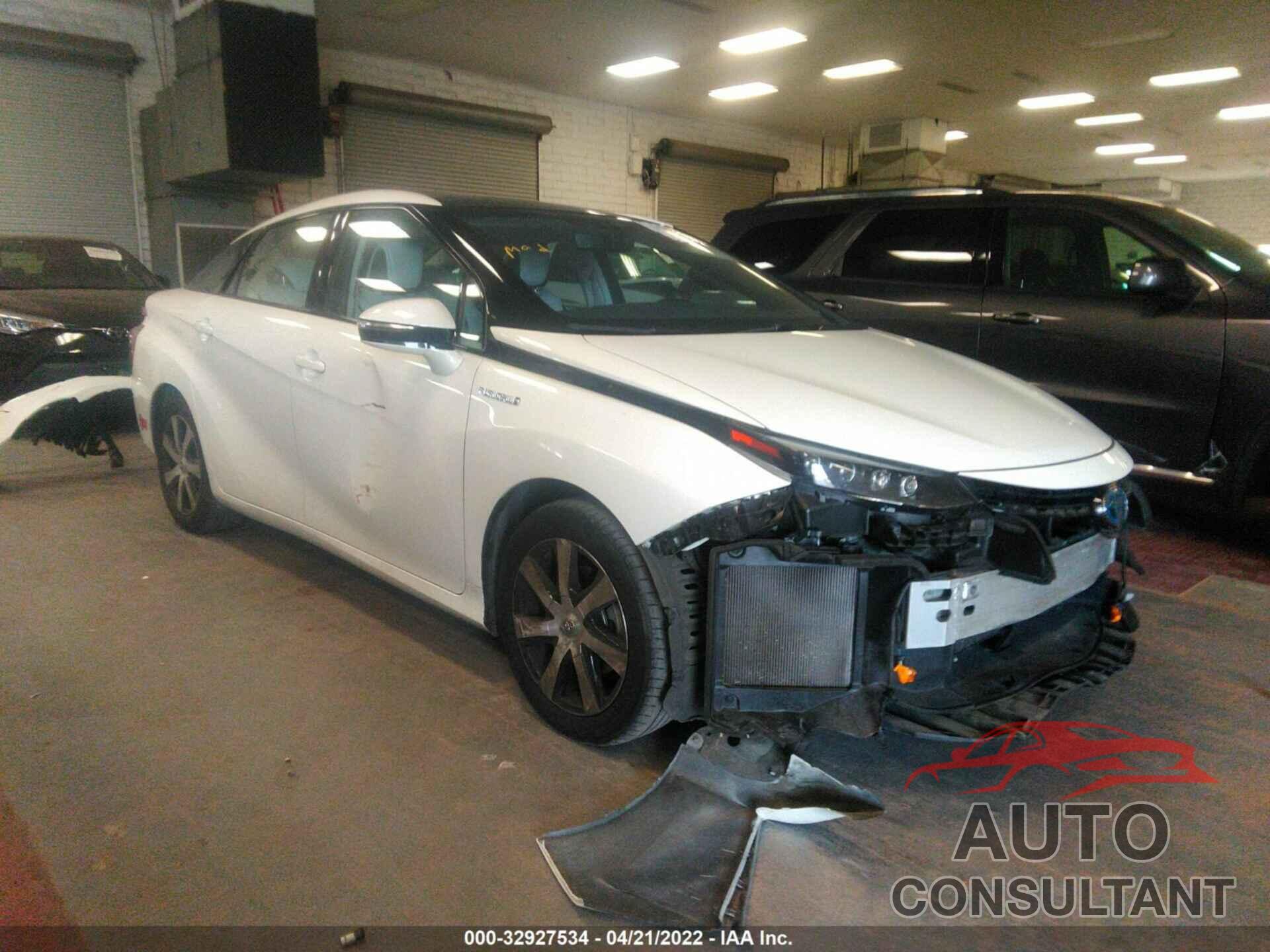 TOYOTA MIRAI 2017 - JTDBVRBD9HA001622