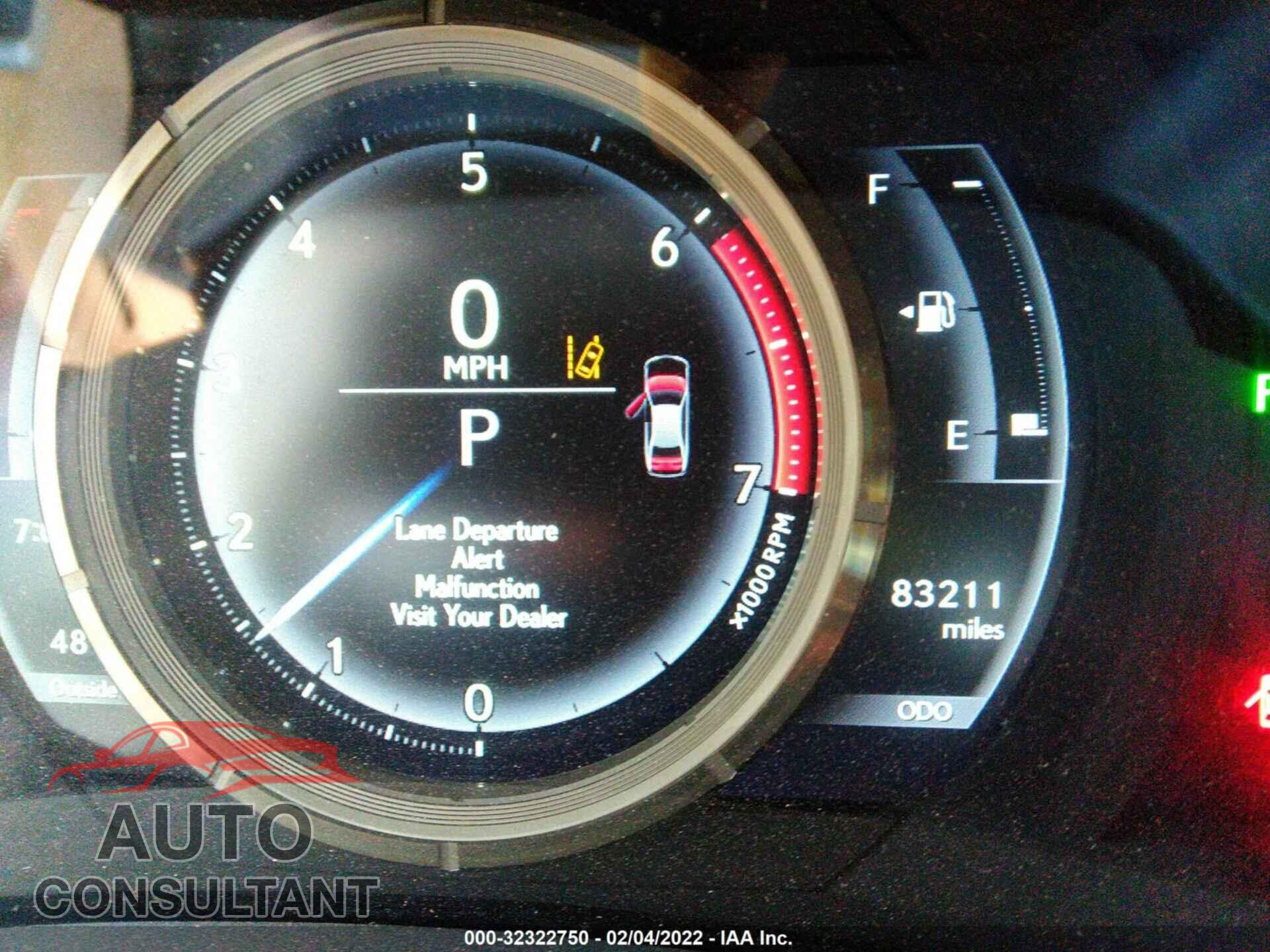 LEXUS IS 2018 - JTHBA1D2XJ5068901
