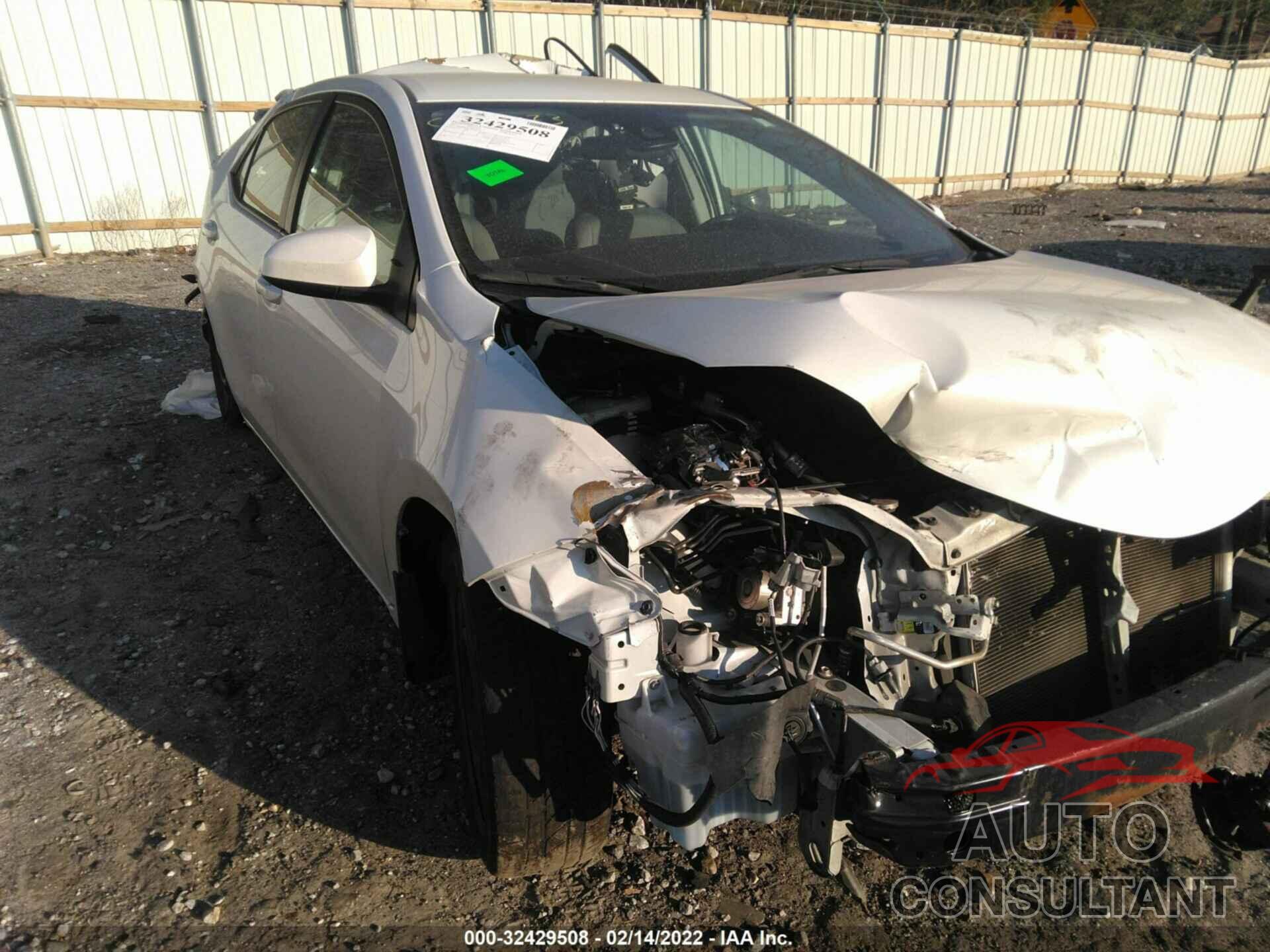 TOYOTA COROLLA 2017 - 5YFBURHE3HP734375