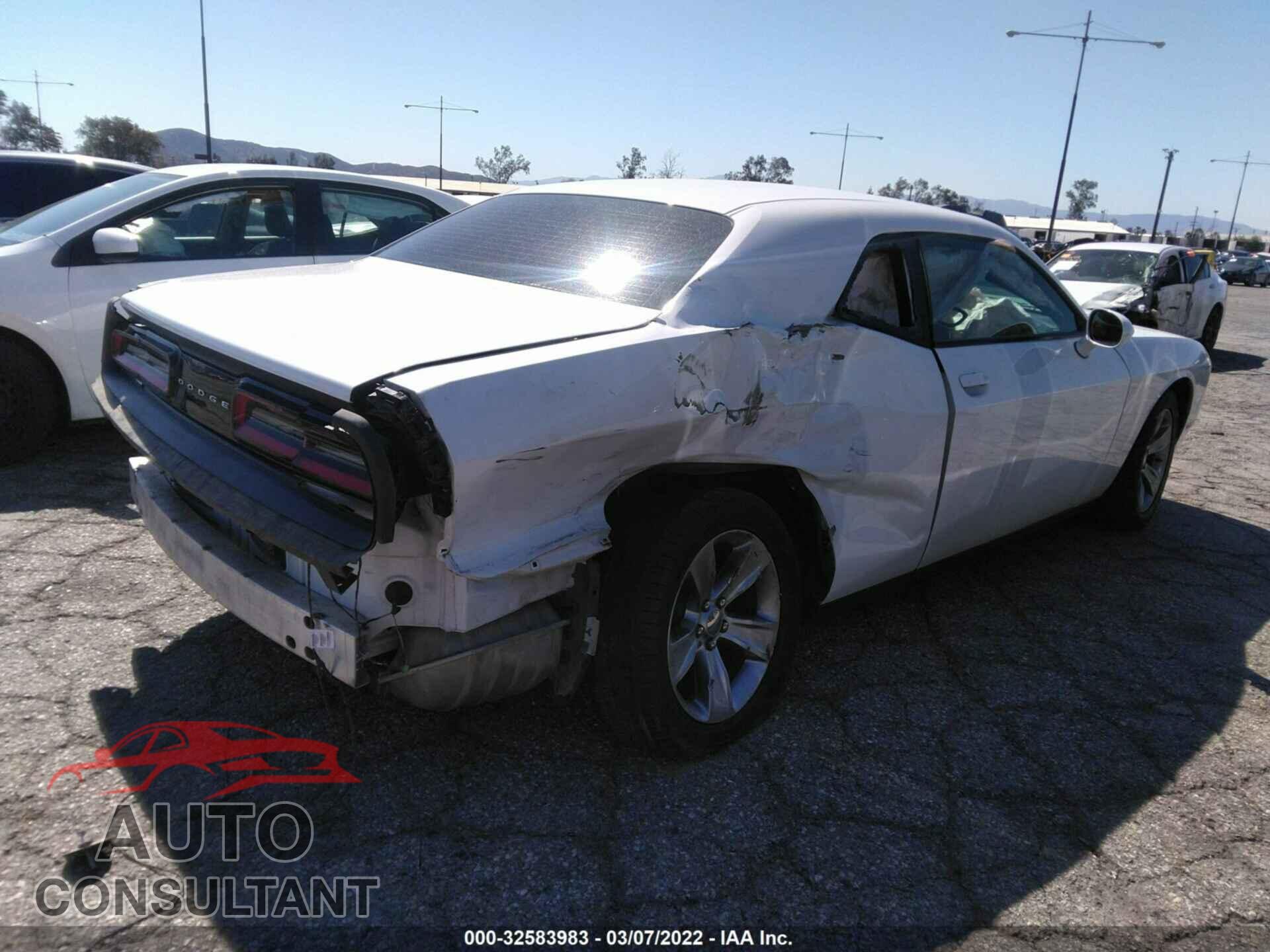 DODGE CHALLENGER 2016 - 2C3CDZAG8GH354313