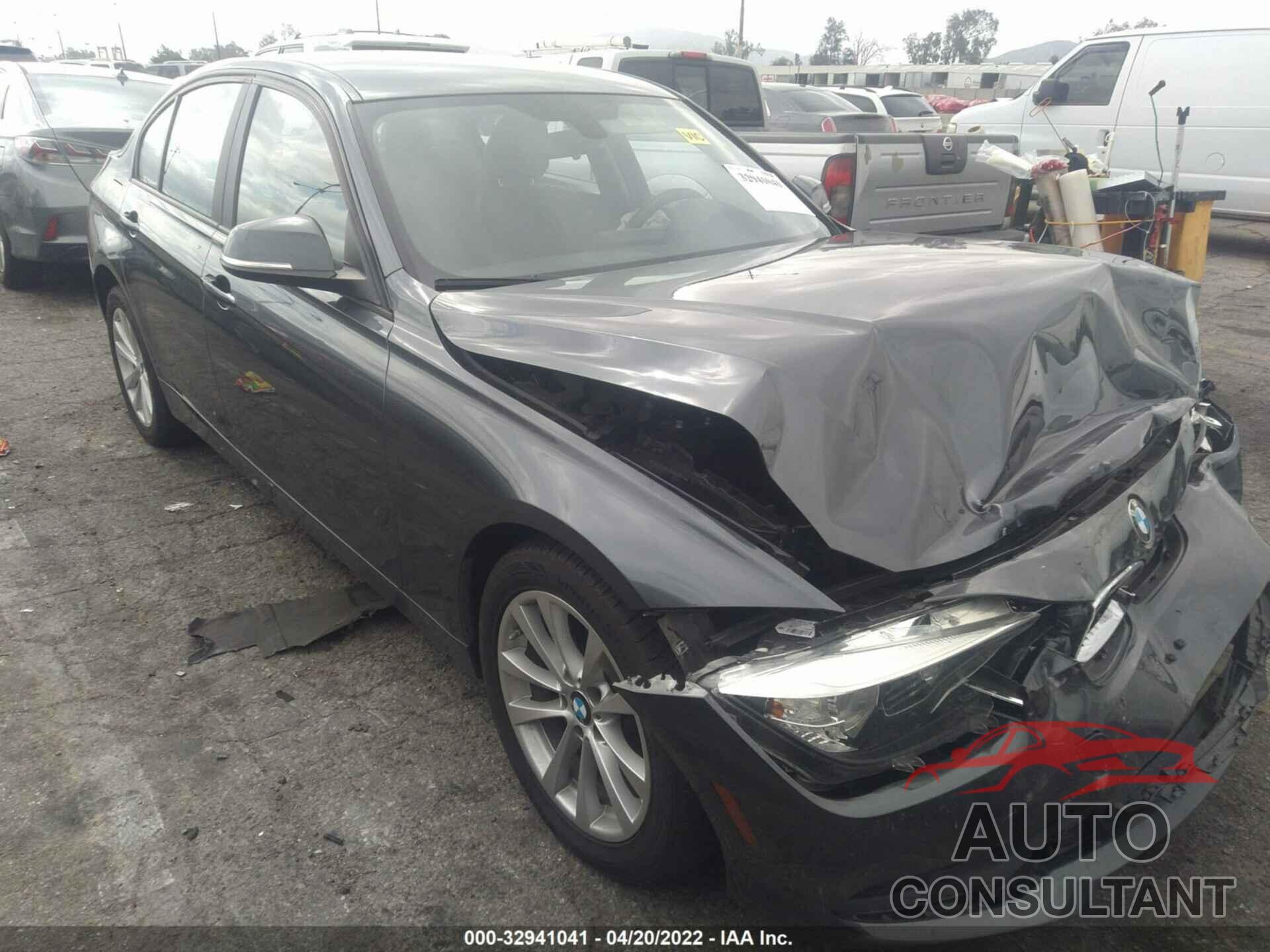 BMW 3 SERIES 2016 - WBA8E1G53GNT33539