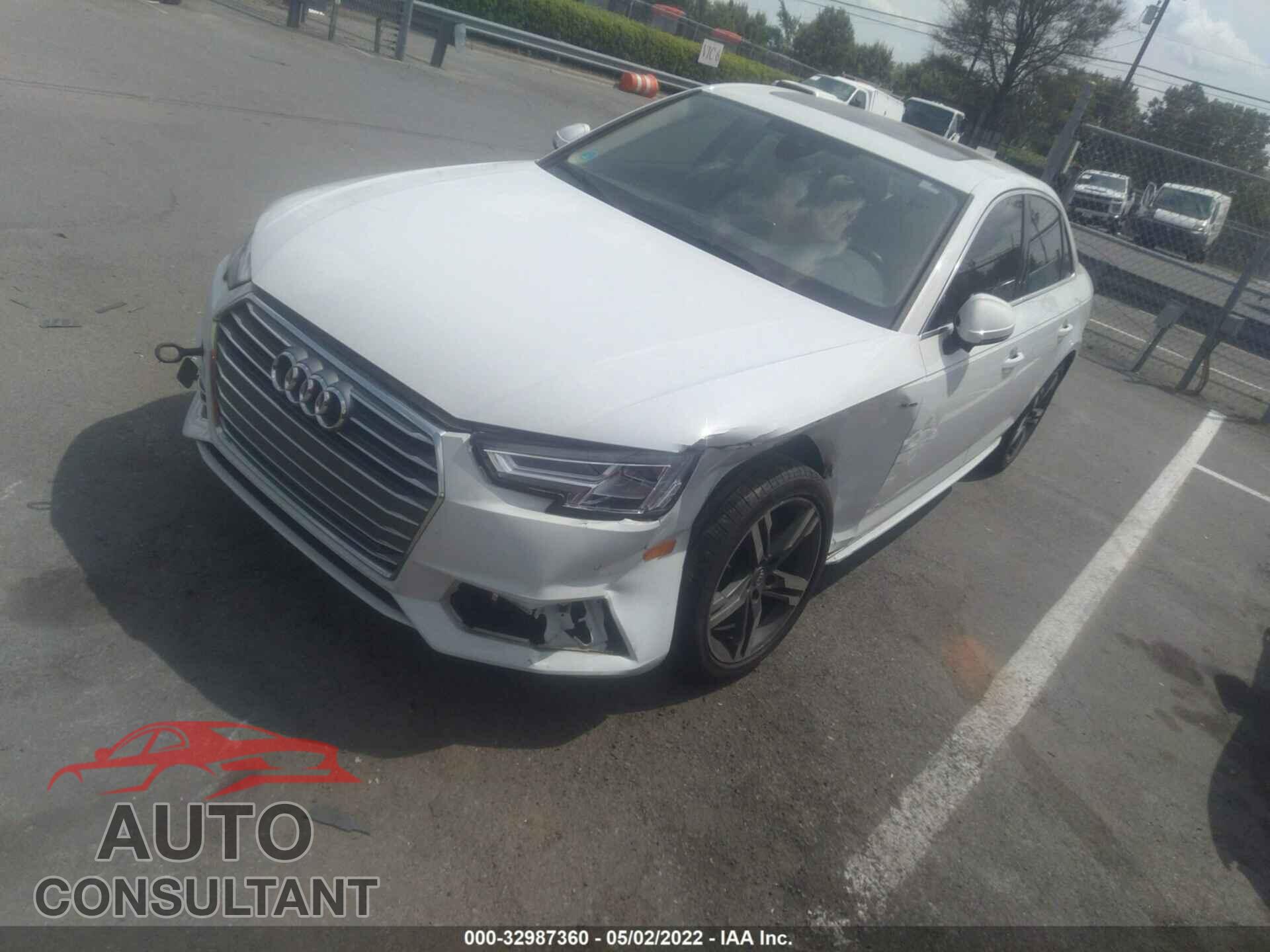 AUDI A4 2018 - WAULMAF47JA225705