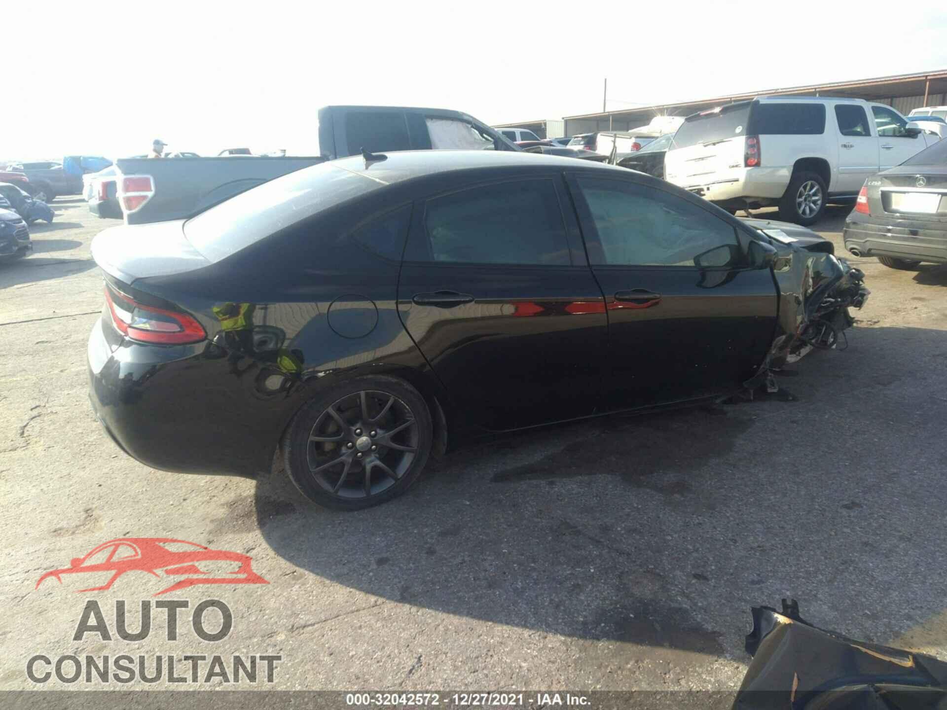 DODGE DART 2016 - 1C3CDFAA5GD728609