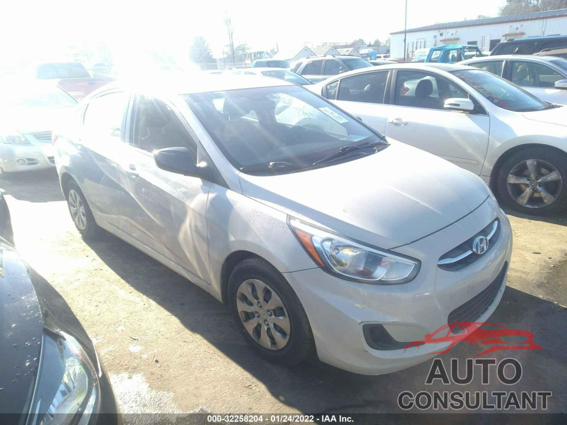 HYUNDAI ACCENT 2016 - KMHCT4AE6GU117120
