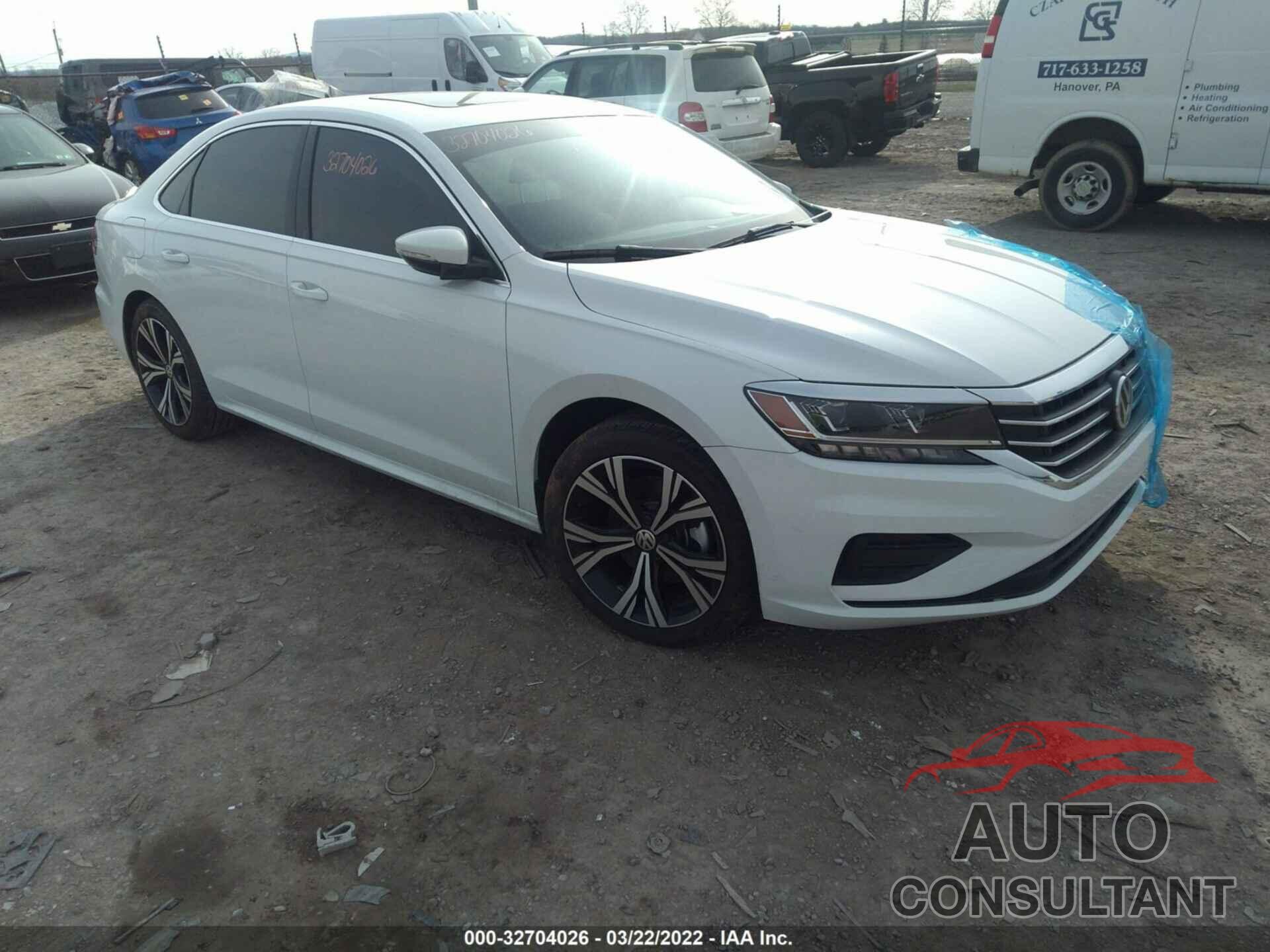 VOLKSWAGEN PASSAT 2021 - 1VWSA7A30MC008785