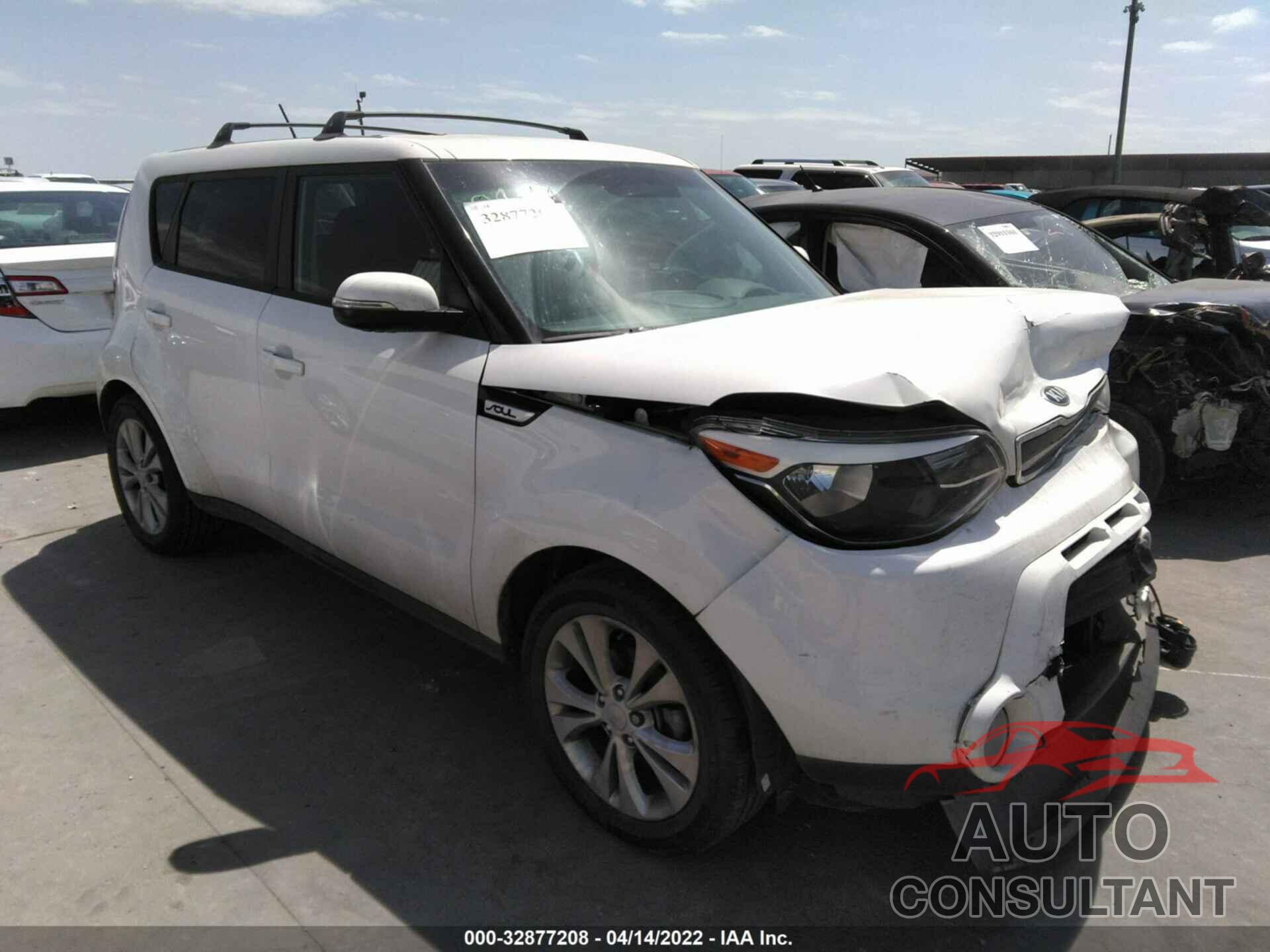 KIA SOUL 2016 - KNDJX3A54G7319334