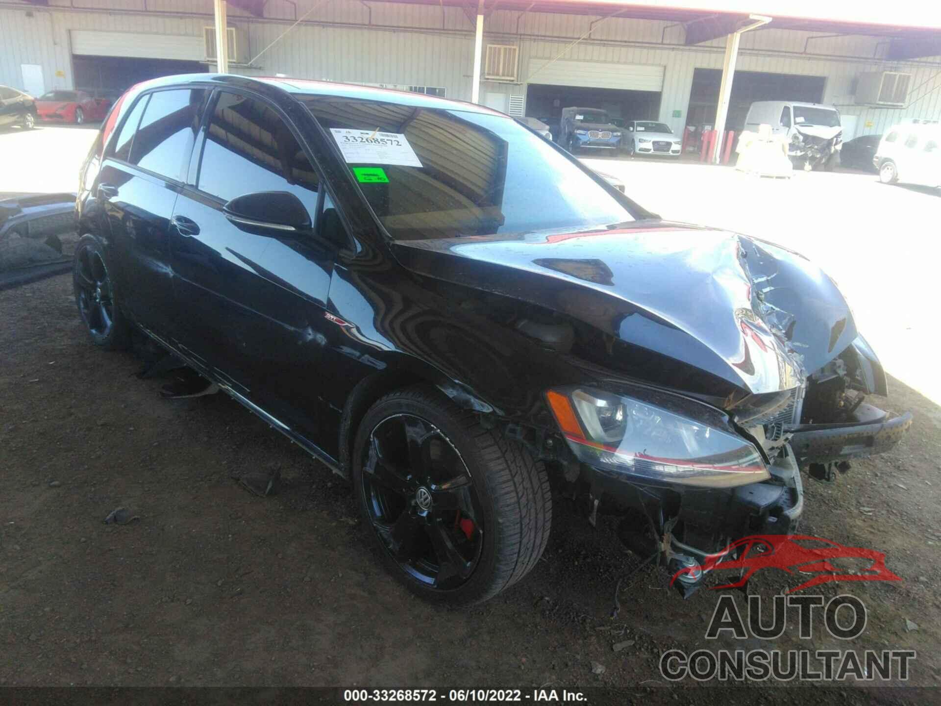 VOLKSWAGEN GOLF GTI 2016 - 3VW4T7AU7GM063975