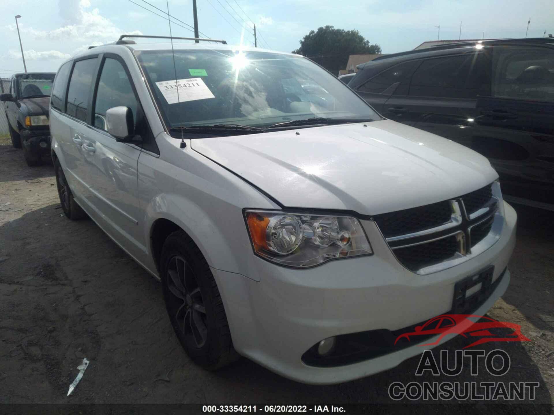 DODGE GRAND CARAVAN 2017 - 2C4RDGCG2HR873215