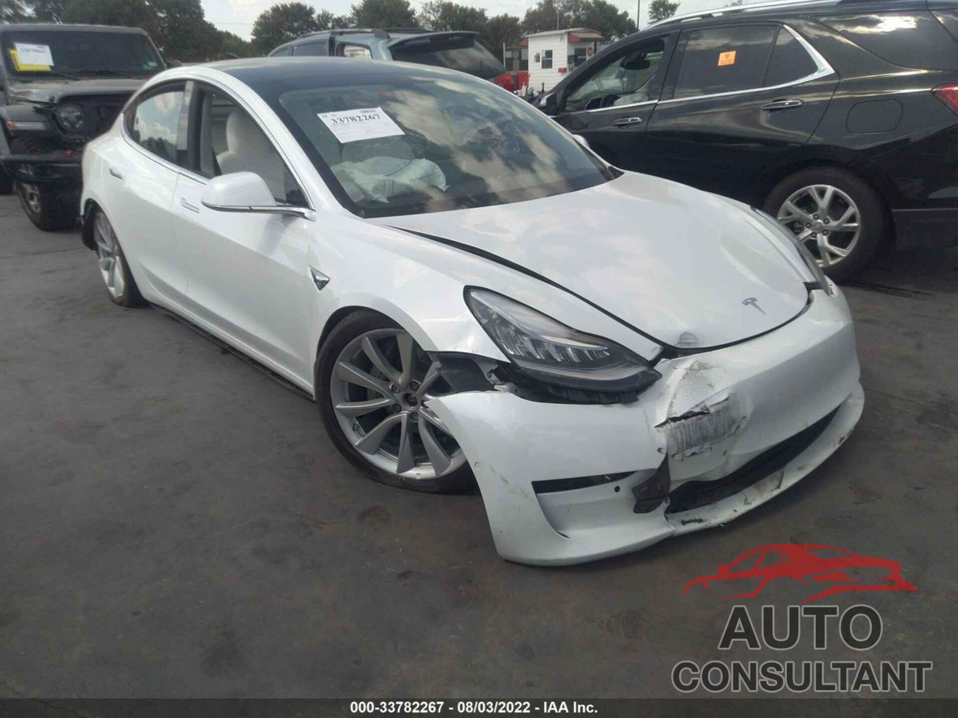 TESLA MODEL 3 2019 - 5YJ3E1EB7KF450893