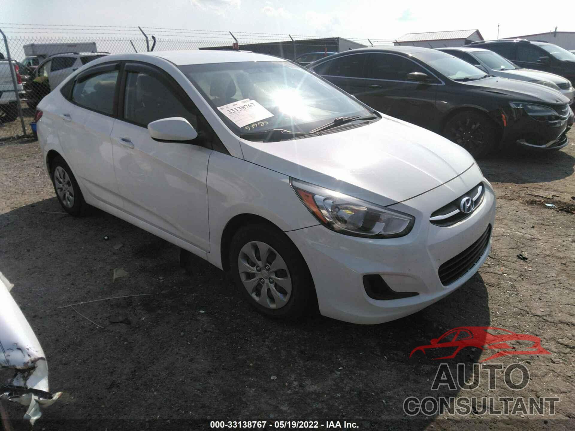 HYUNDAI ACCENT 2016 - KMHCT4AE4GU161780