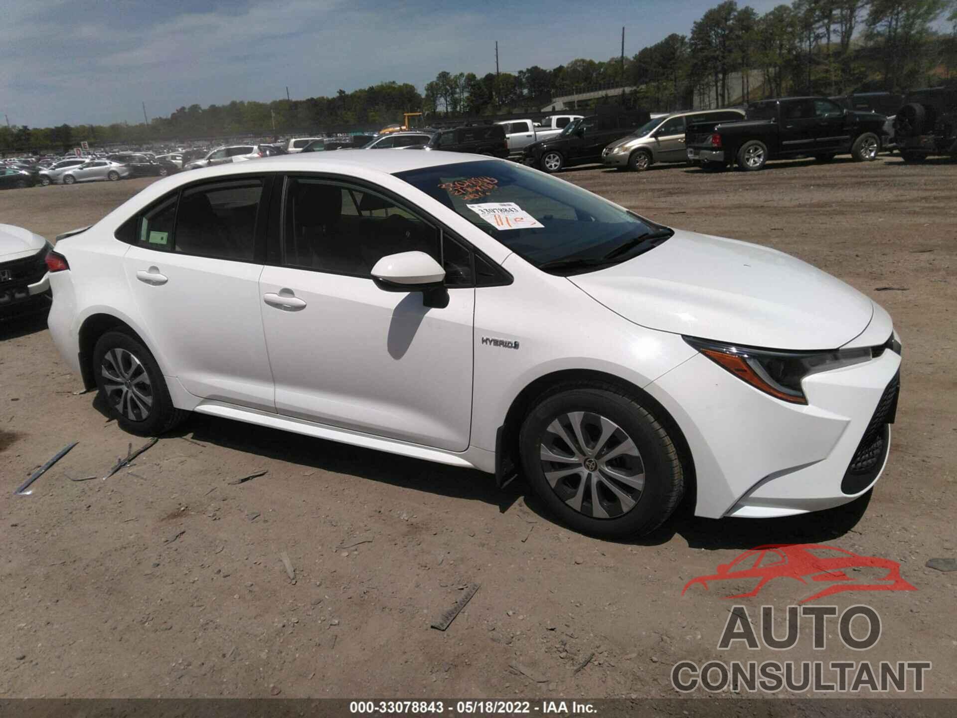 TOYOTA COROLLA 2021 - JTDEAMDE7MJ020939