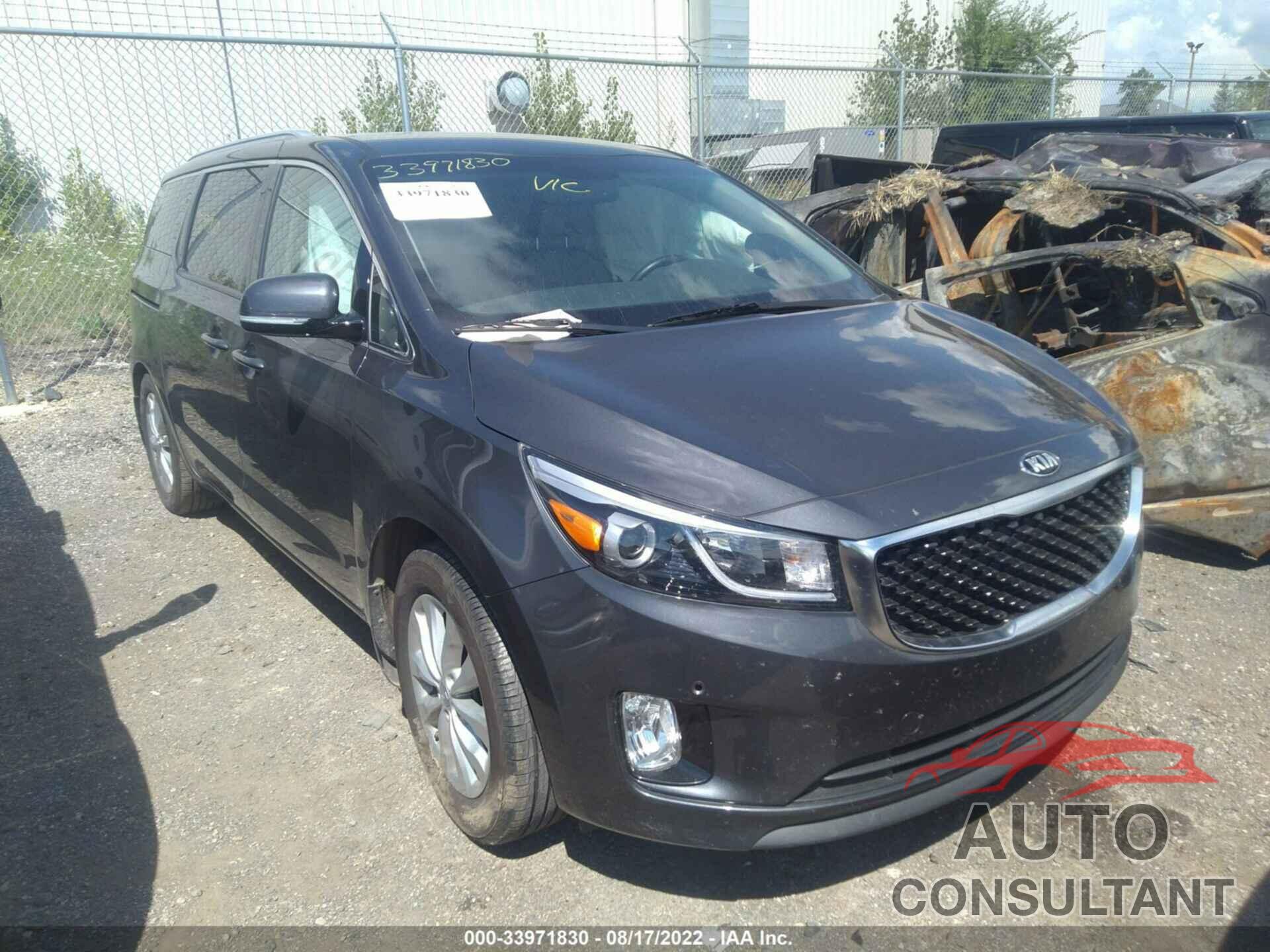 KIA SEDONA 2017 - KNDMC5C16H6263208