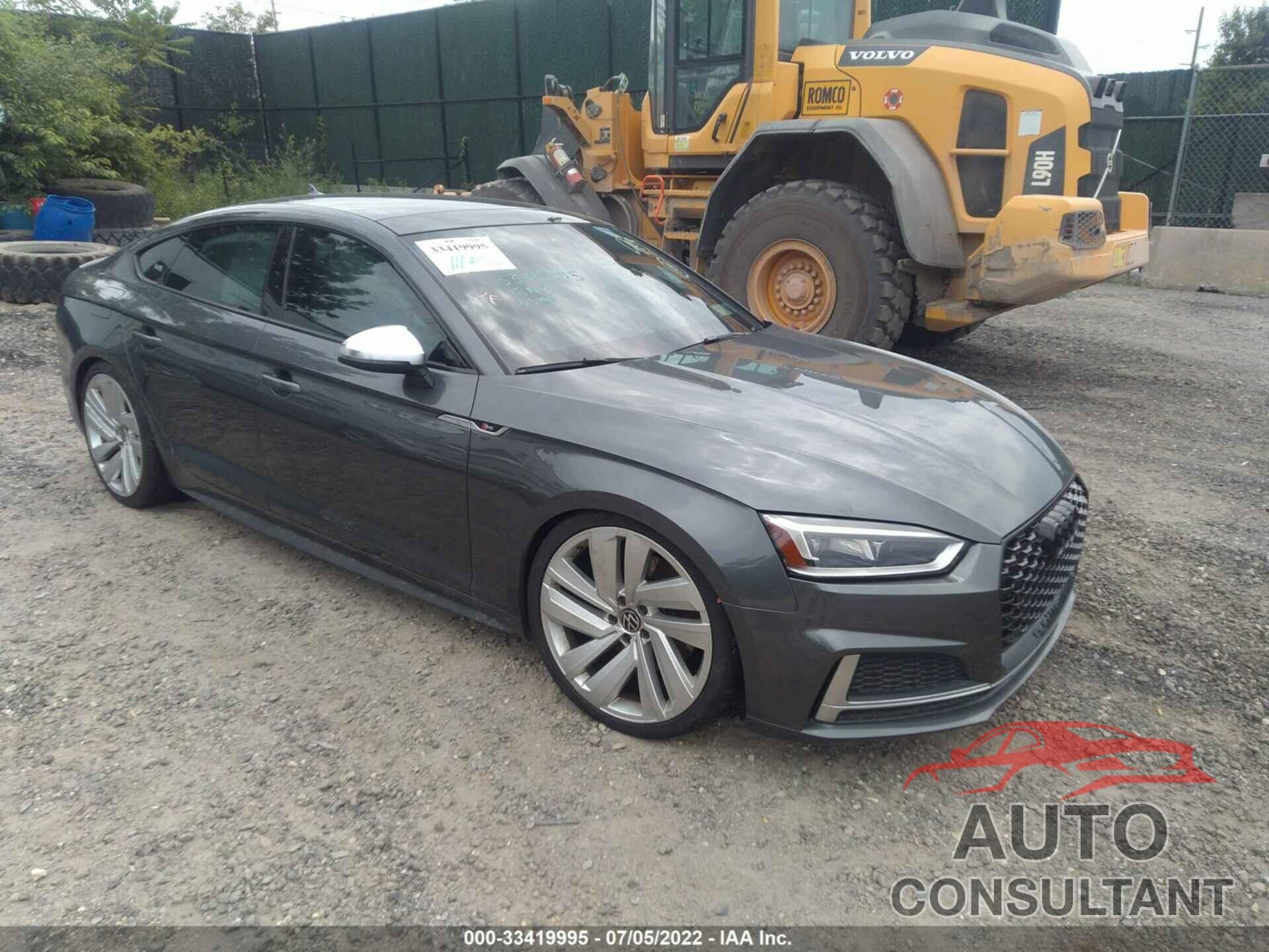AUDI S5 SPORTBACK 2018 - WAUB4CF52JA079990