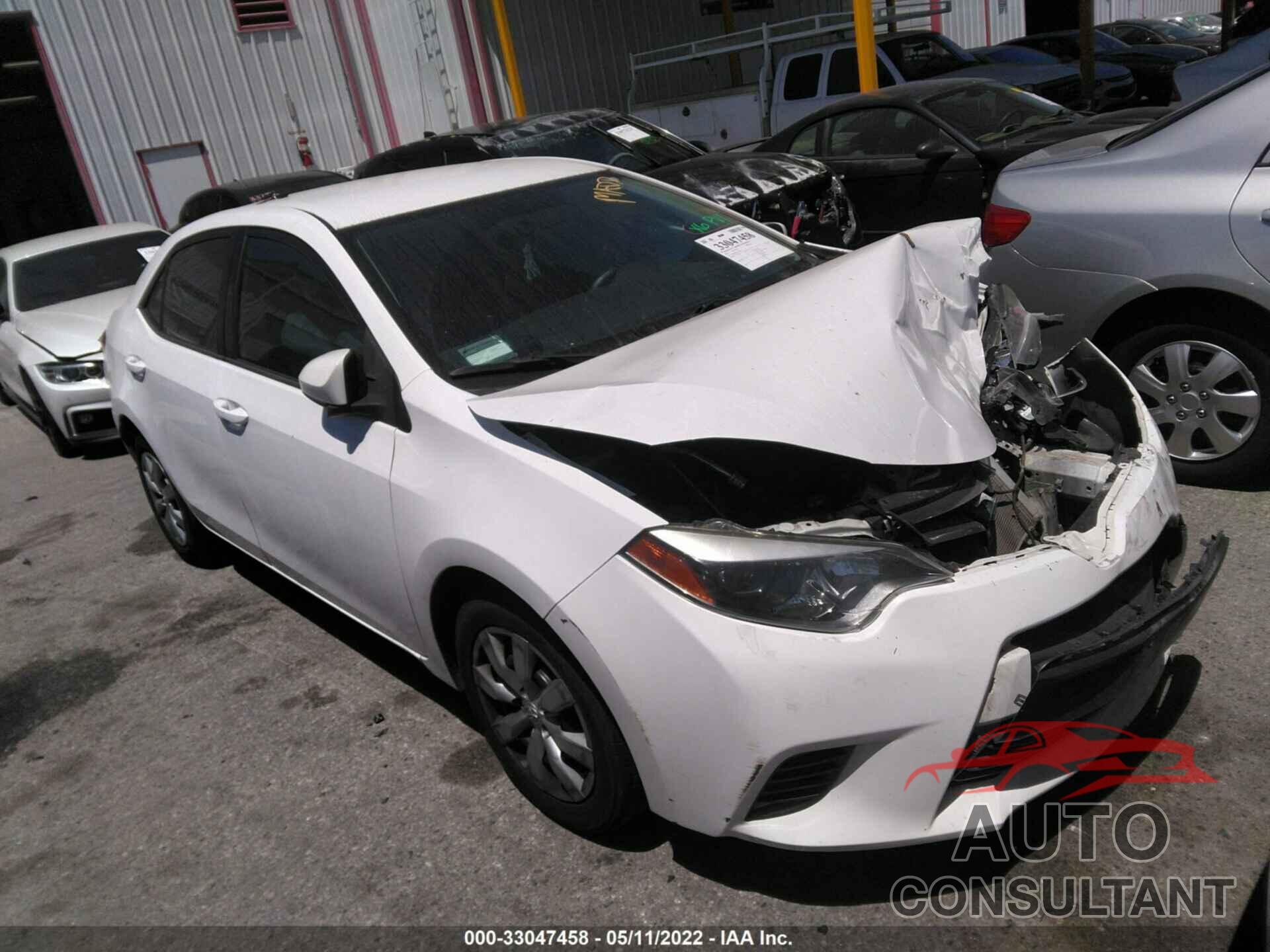 TOYOTA COROLLA 2016 - 2T1BURHE1GC684171