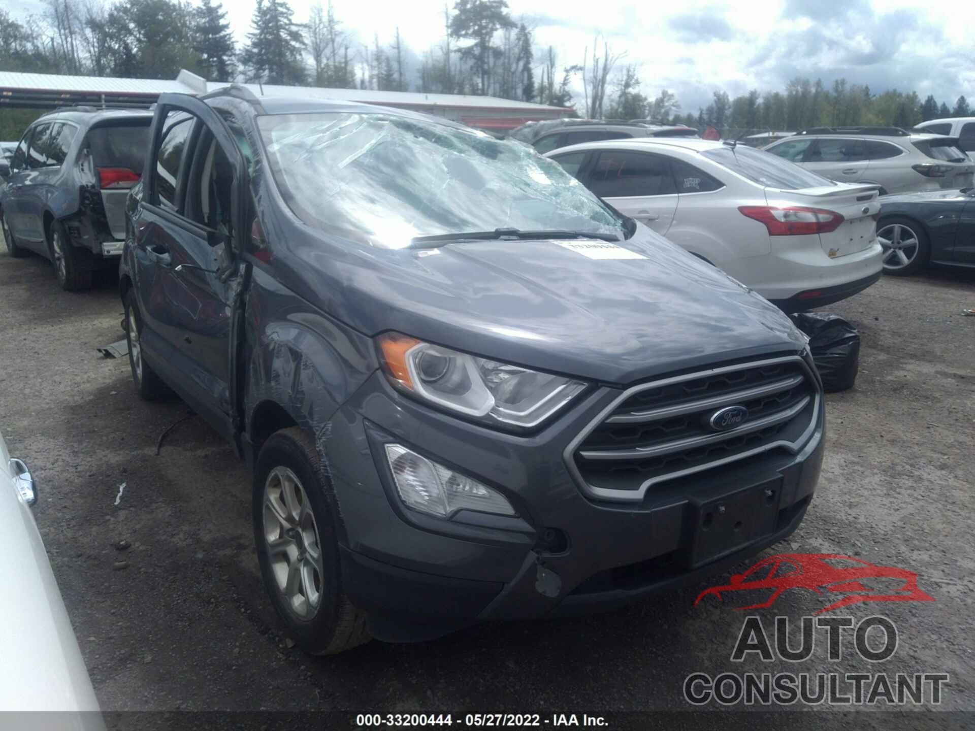 FORD ECOSPORT 2018 - MAJ6P1UL0JC162488