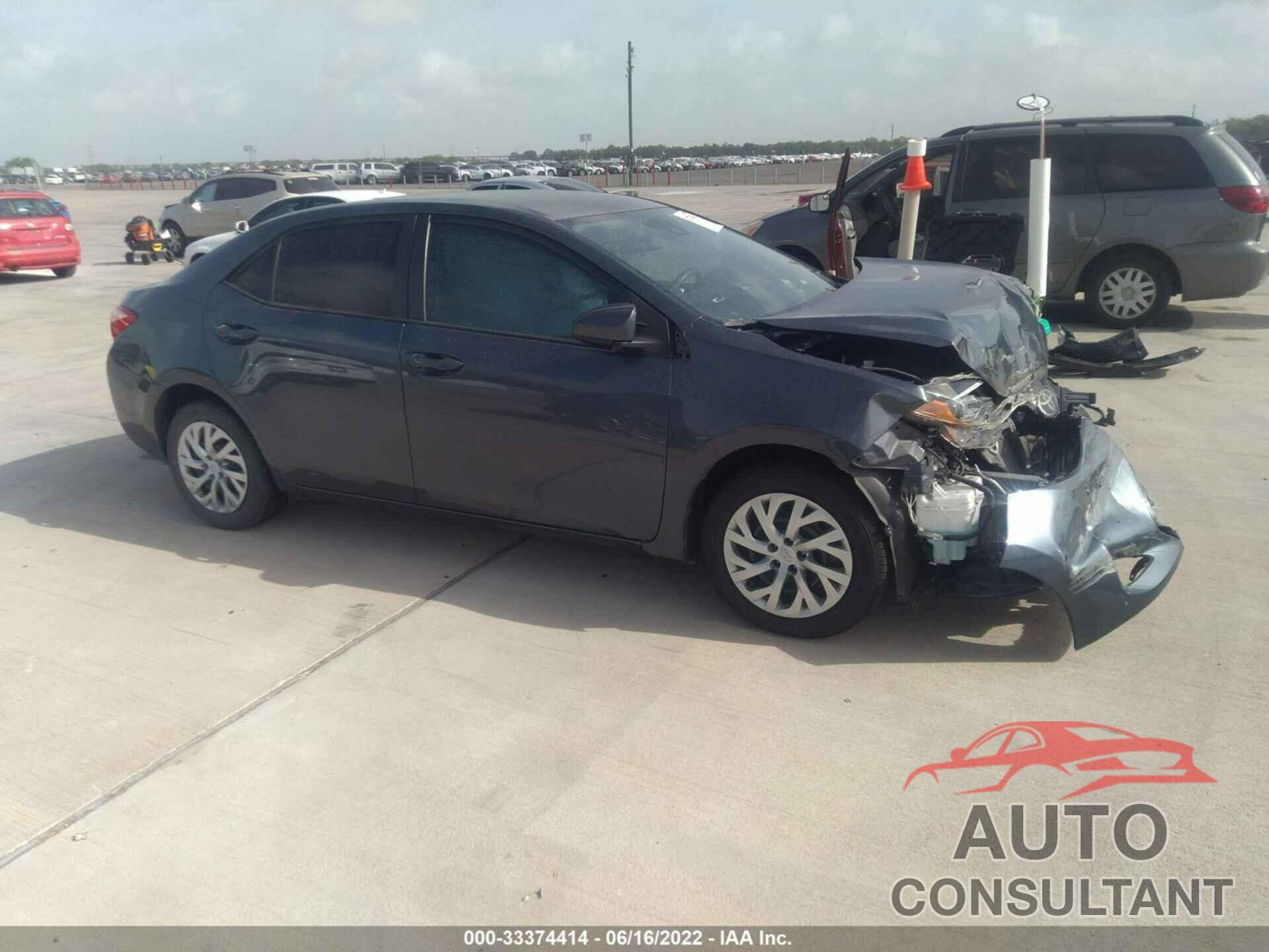 TOYOTA COROLLA 2018 - 5YFBURHE1JP820760