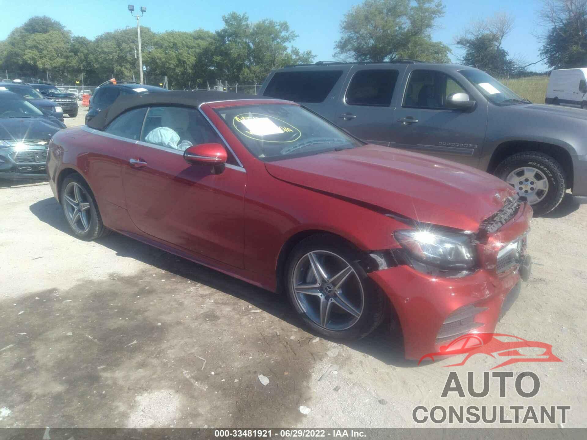 MERCEDES-BENZ E-CLASS 2019 - WDD1K6JB2KF118154