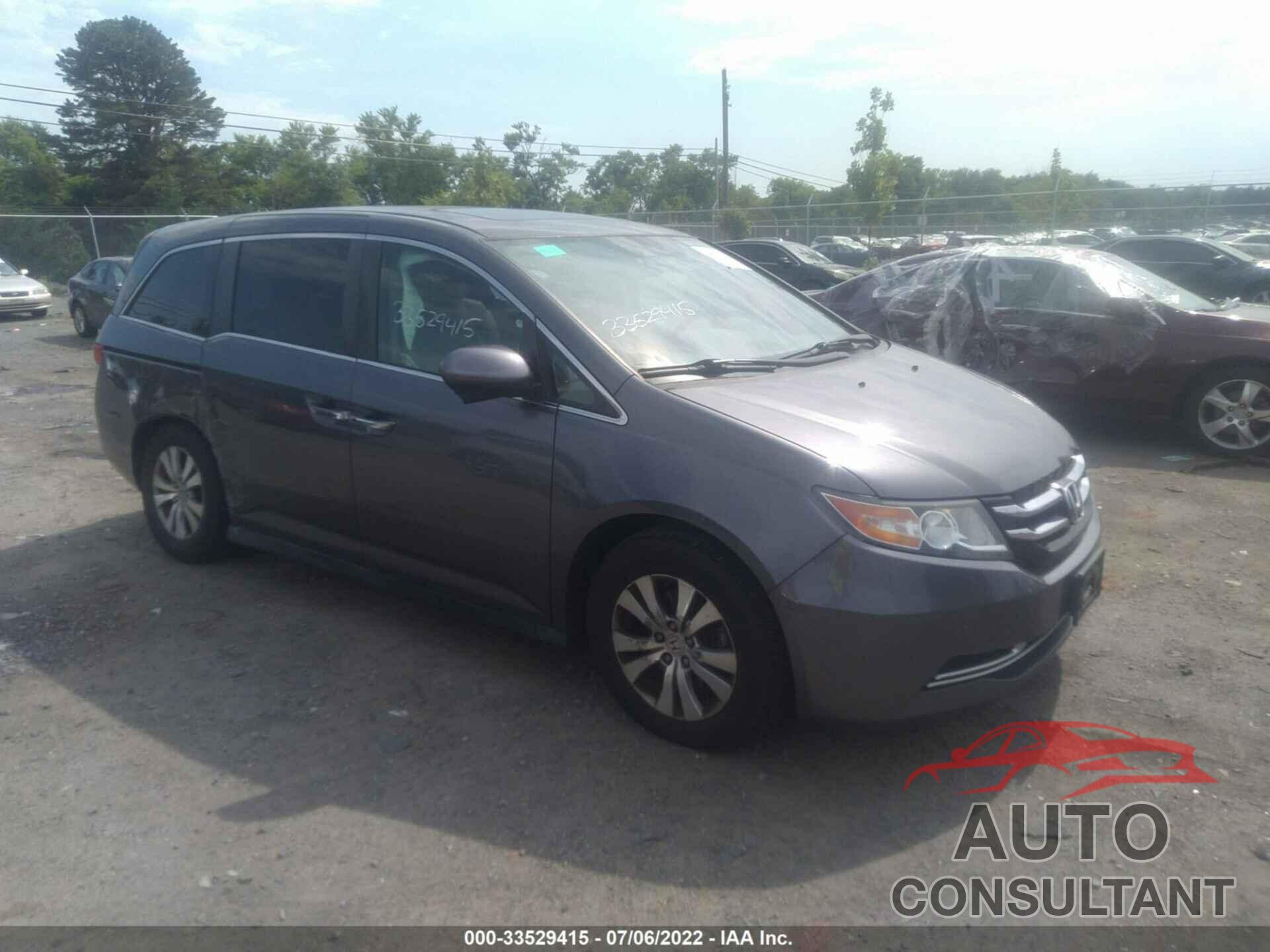 HONDA ODYSSEY 2016 - 5FNRL5H62GB029628