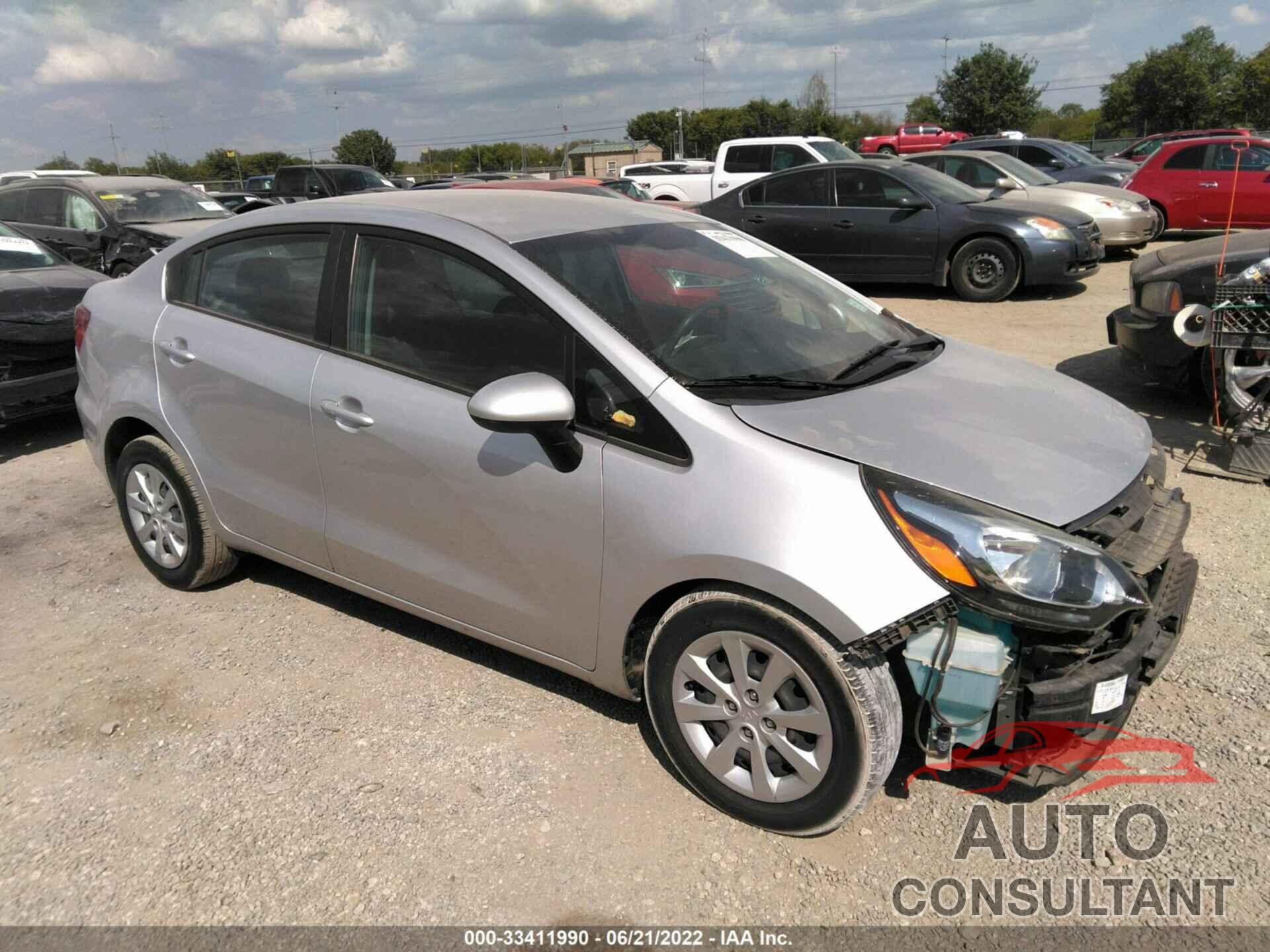 KIA RIO 2016 - KNADM4A33G6612350
