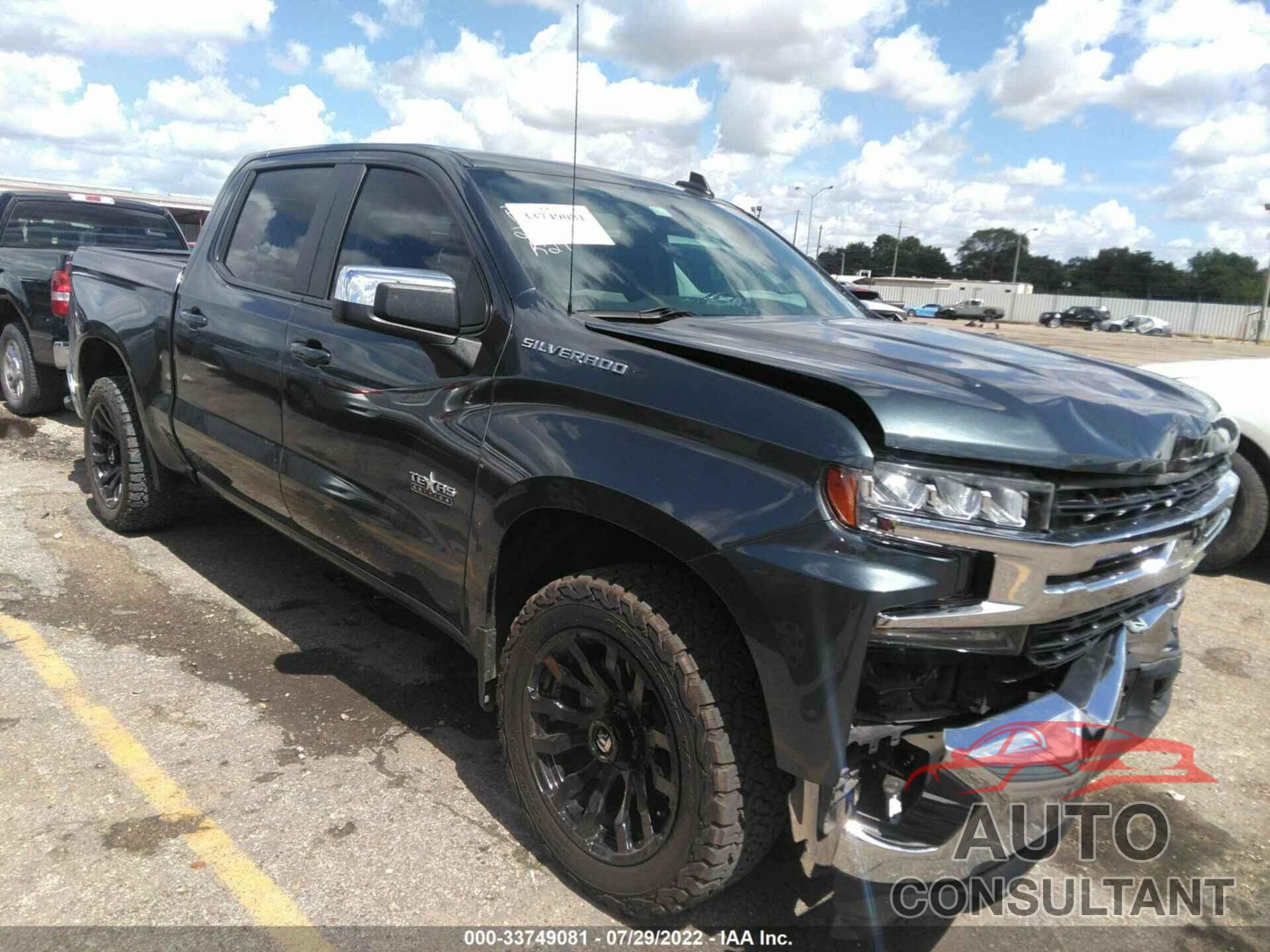 CHEVROLET SILVERADO 1500 2020 - 3GCPWCED5LG220616