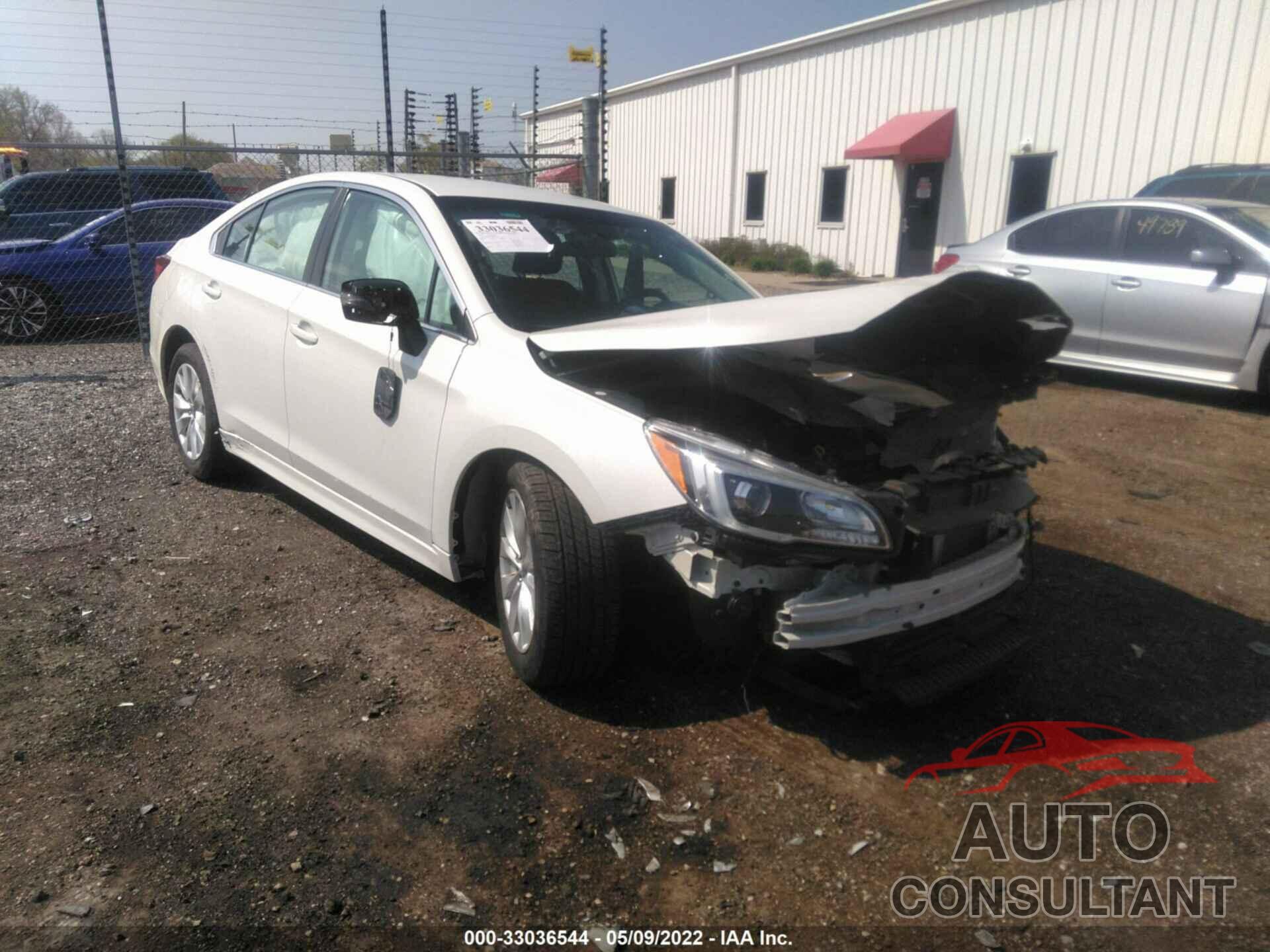 SUBARU LEGACY 2016 - 4S3BNAF62G3020125