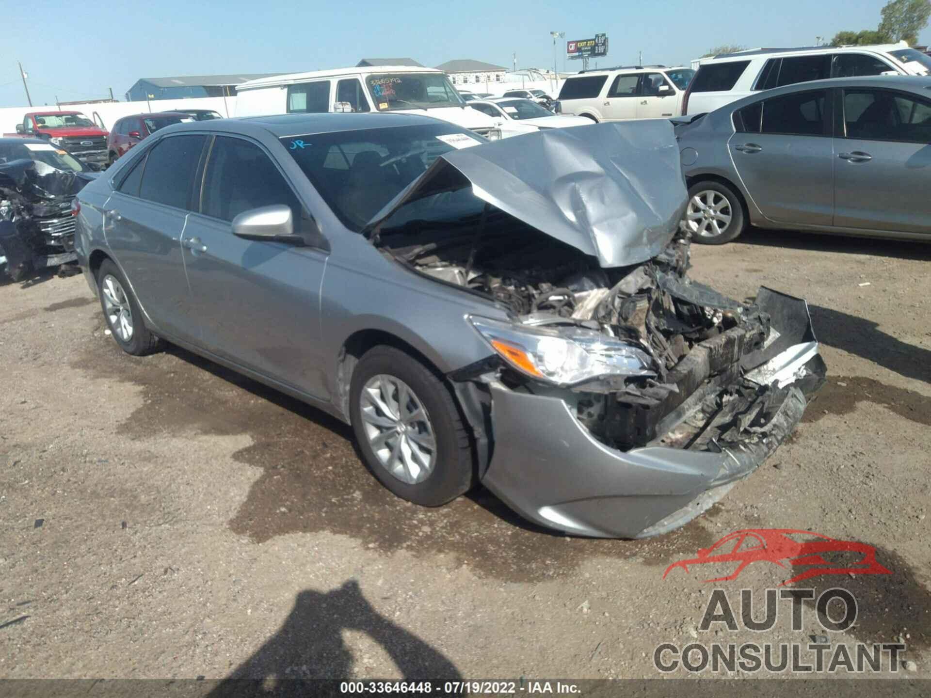 TOYOTA CAMRY 2017 - 4T1BF1FK8HU390531