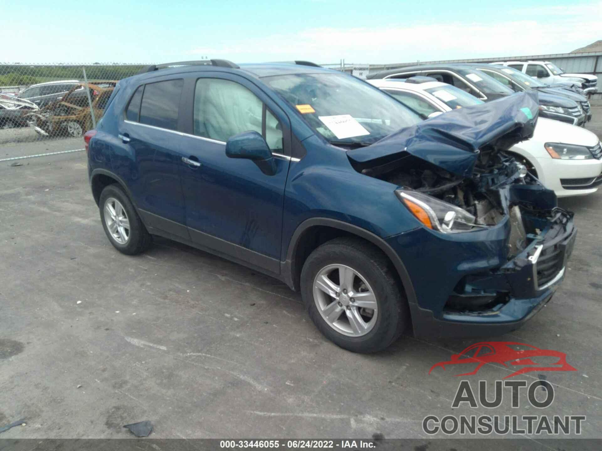 CHEVROLET TRAX 2019 - 3GNCJPSBXKL169148